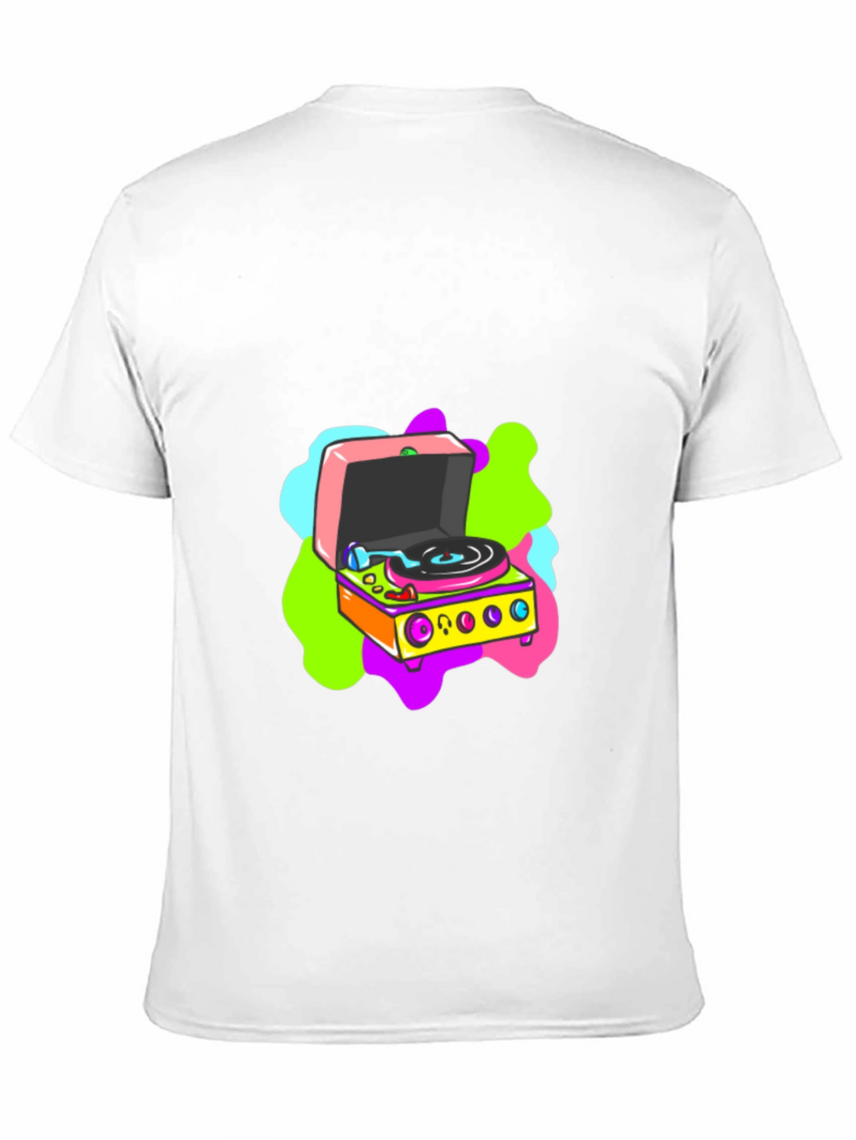 Retro Turntable Graphic Tee