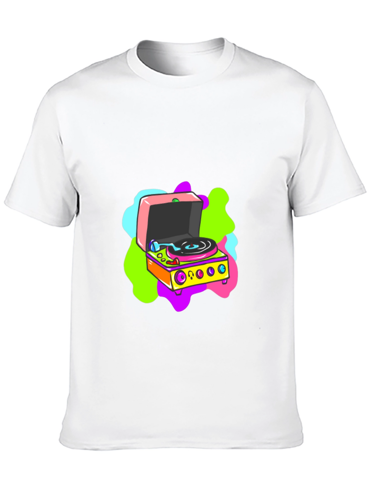 Retro Turntable Graphic Tee