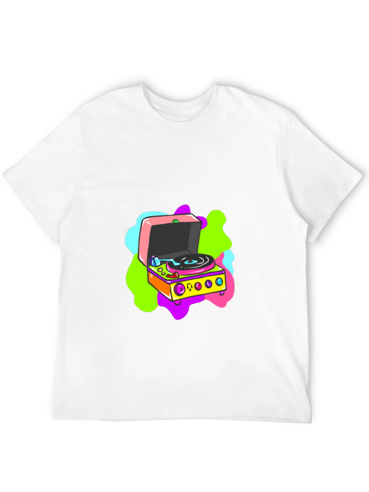 Retro Turntable Graphic Tee