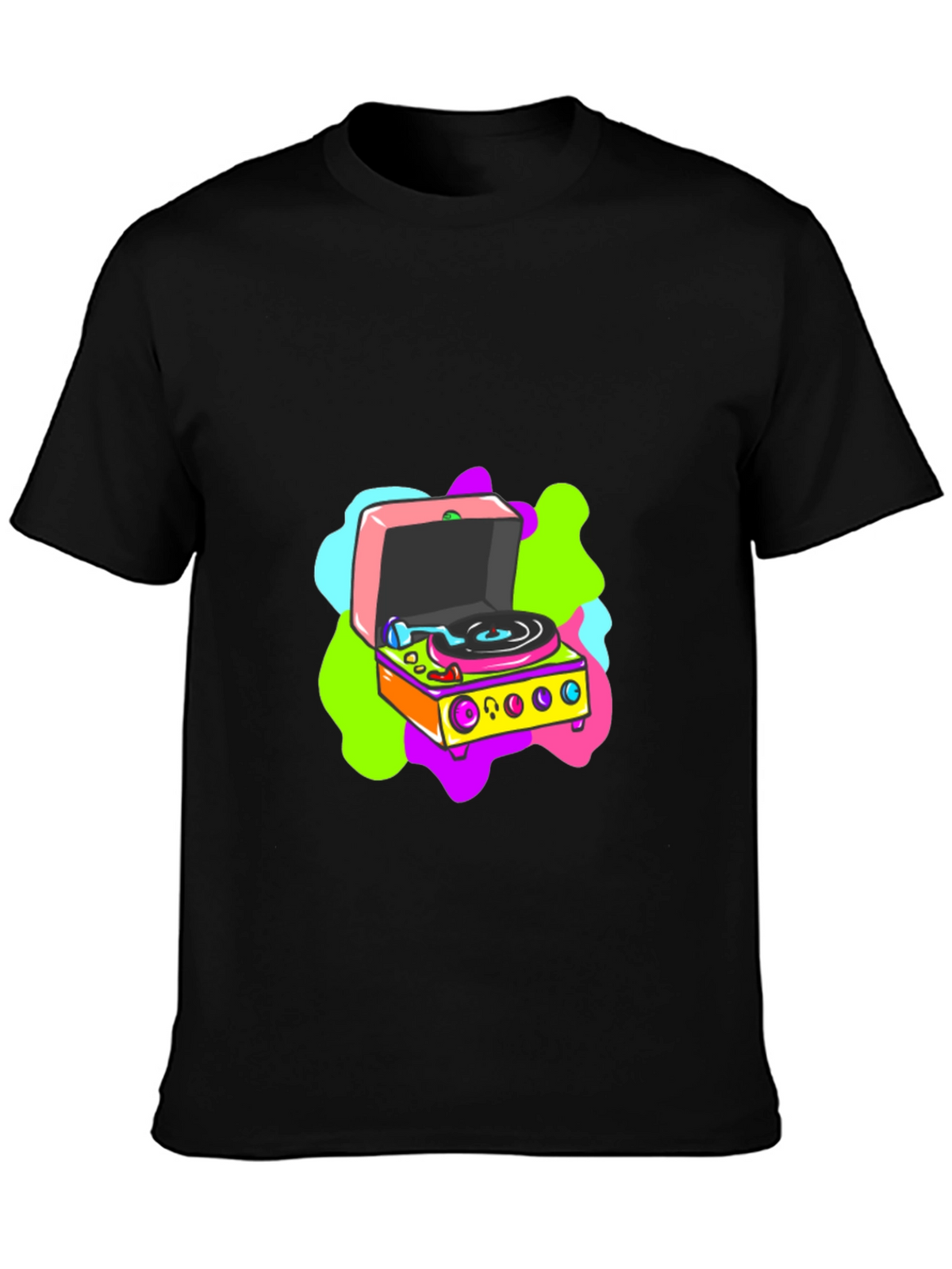 Retro Turntable Graphic Tee