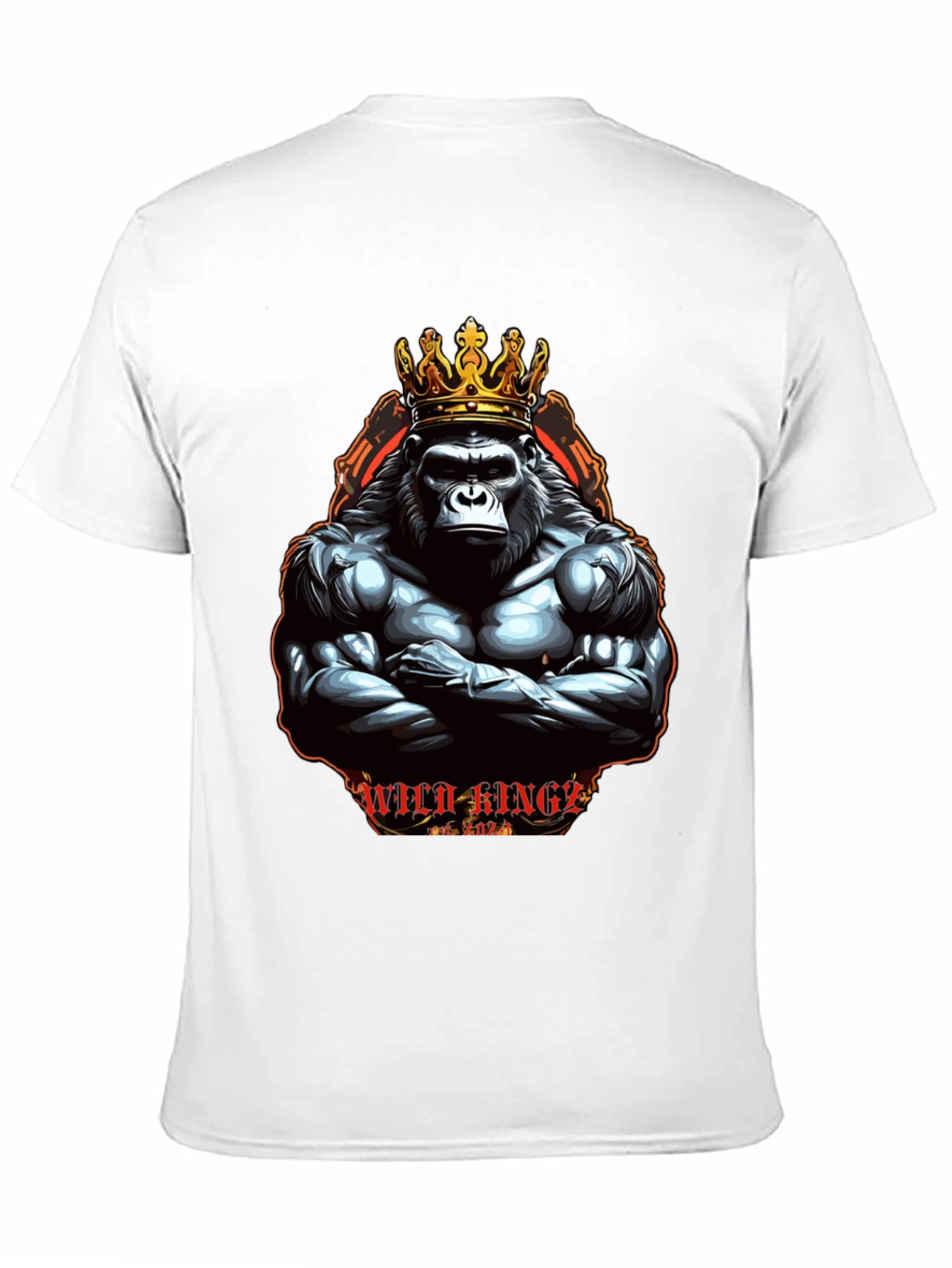 Wild Kings Gorilla Graphic Tee - Black