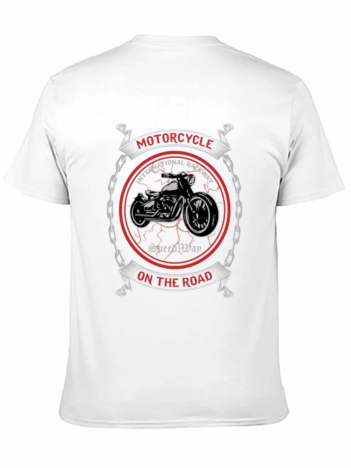 Motorcycle Graphic T-Shirt - Biker Style Tee