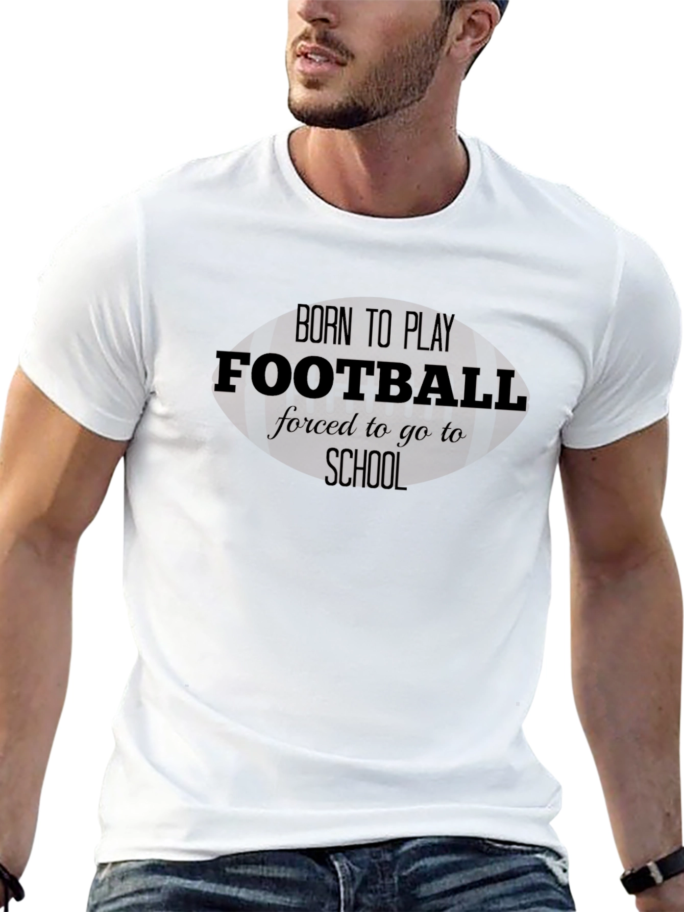 Born To Play Football T-Shirt