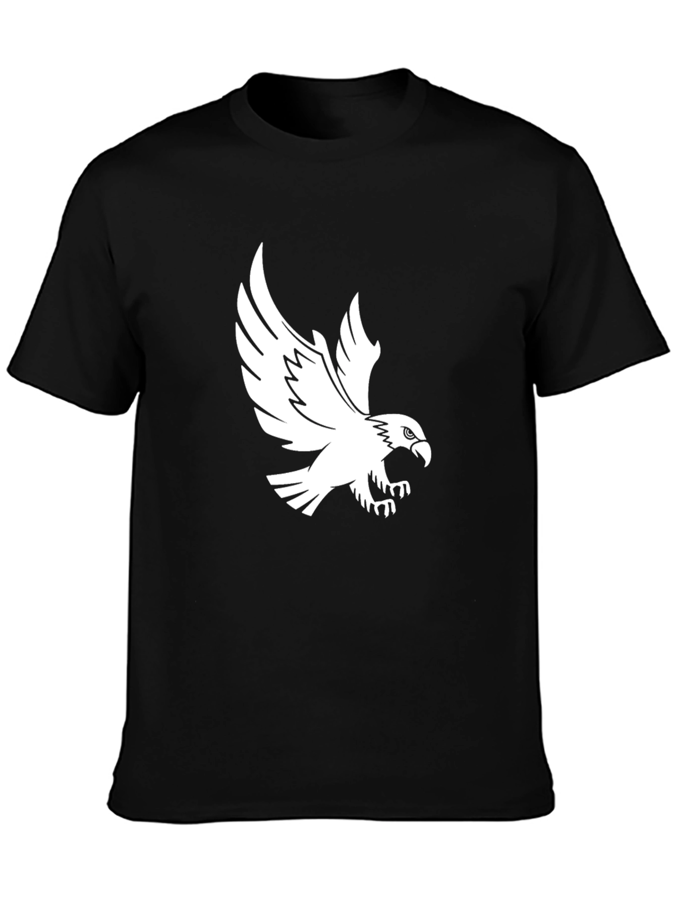 Black Eagle Graphic Tee - Mens Fashion