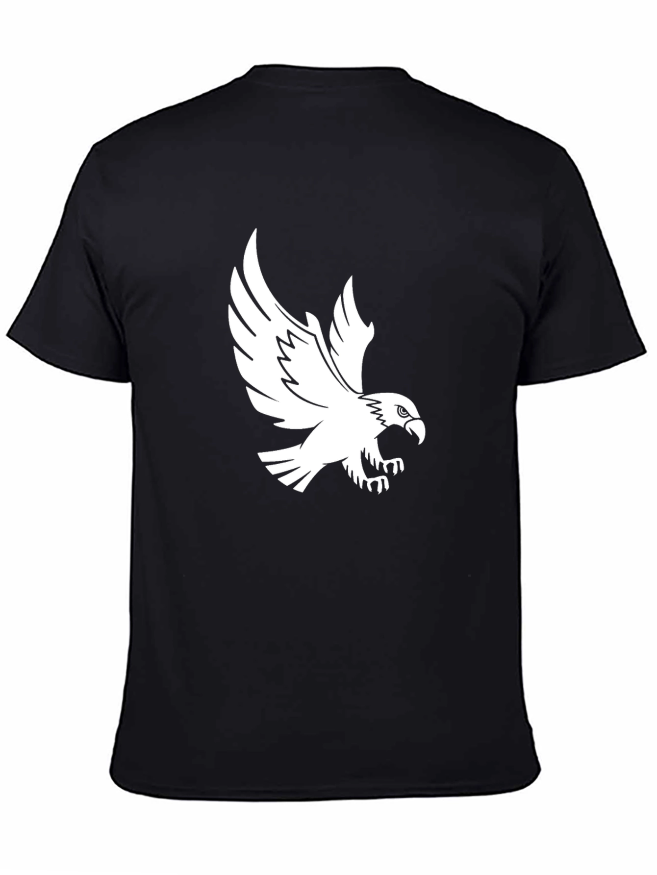 Black Eagle Graphic Tee - Mens Fashion