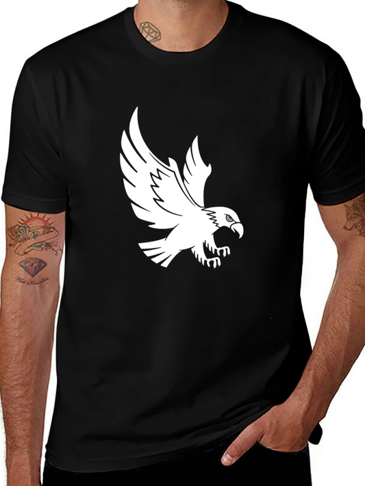 Black Eagle Graphic Tee - Mens Fashion