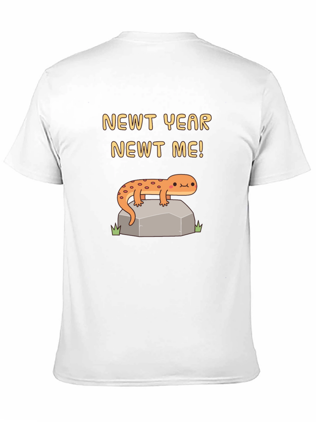 Newt Year Newt Me Black T-Shirt