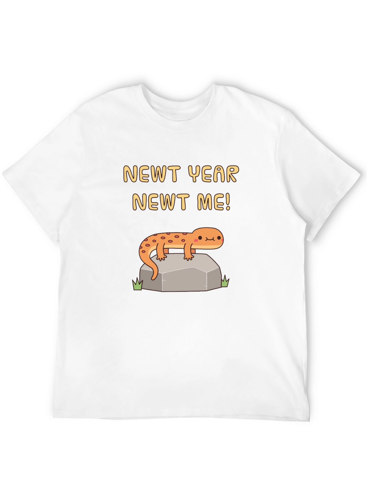 Newt Year Newt Me Black T-Shirt