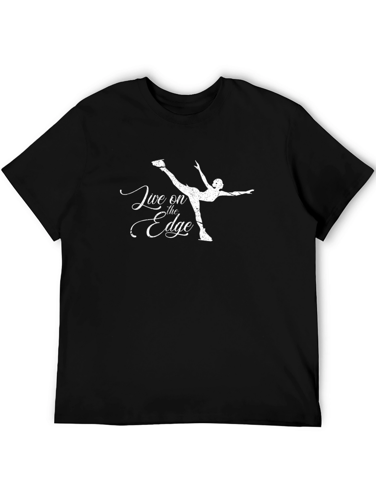 Live on the Edge Figure Skating T-Shirt