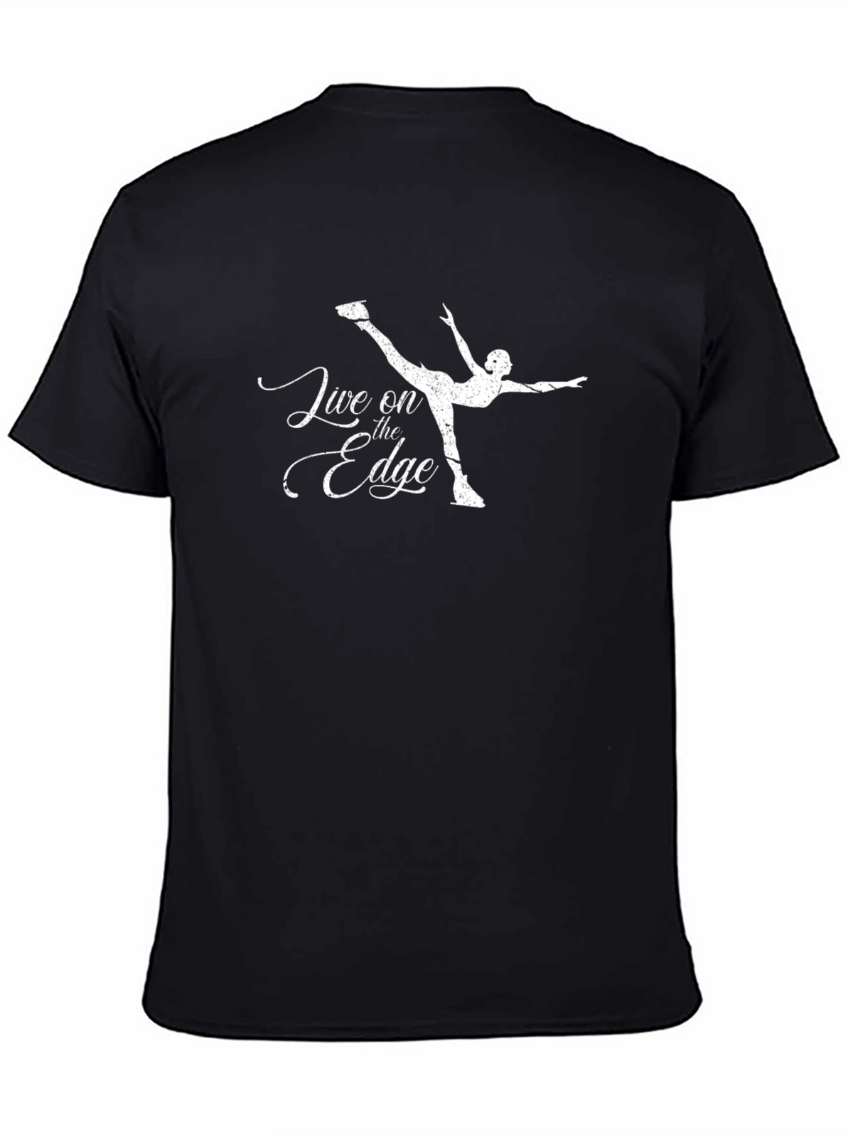 Live on the Edge Figure Skating T-Shirt