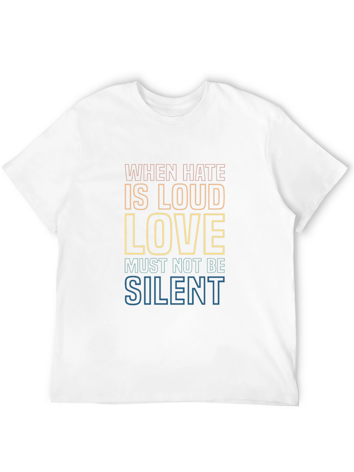 Love Must Not Be Silent Graphic Tee