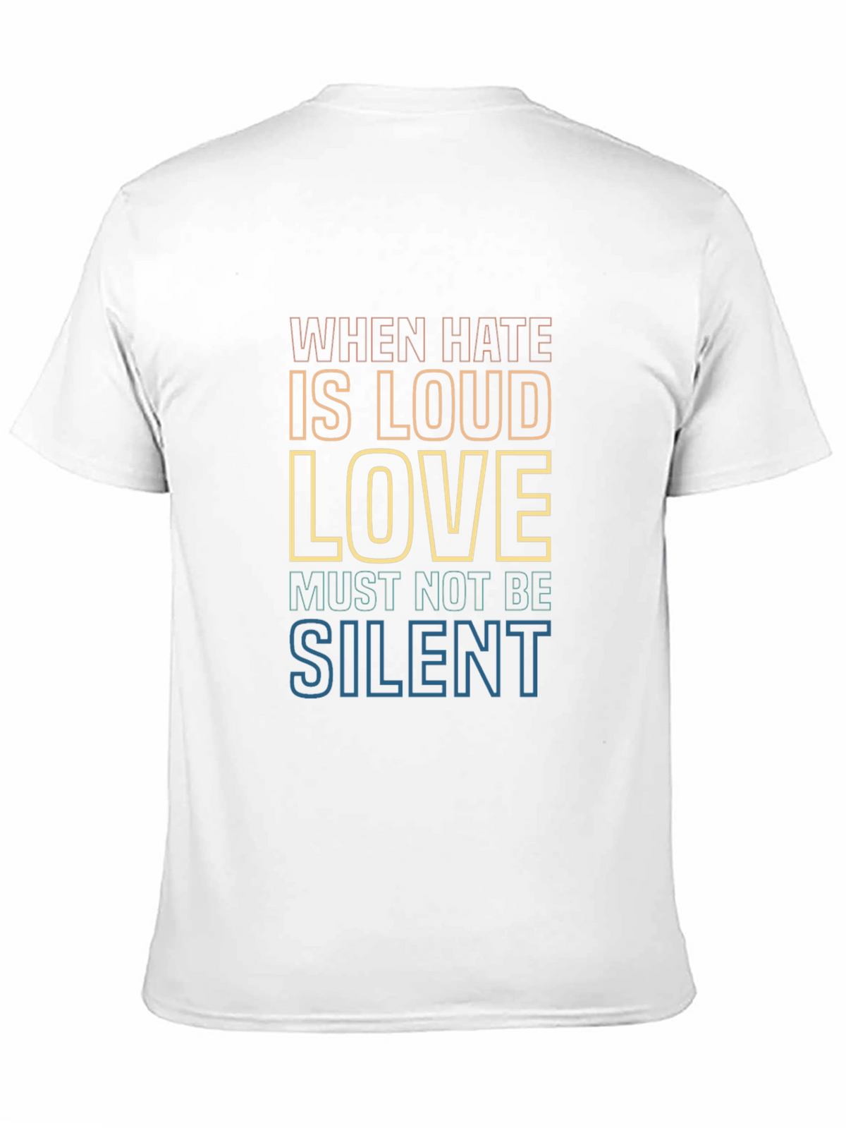 Love Must Not Be Silent Graphic Tee