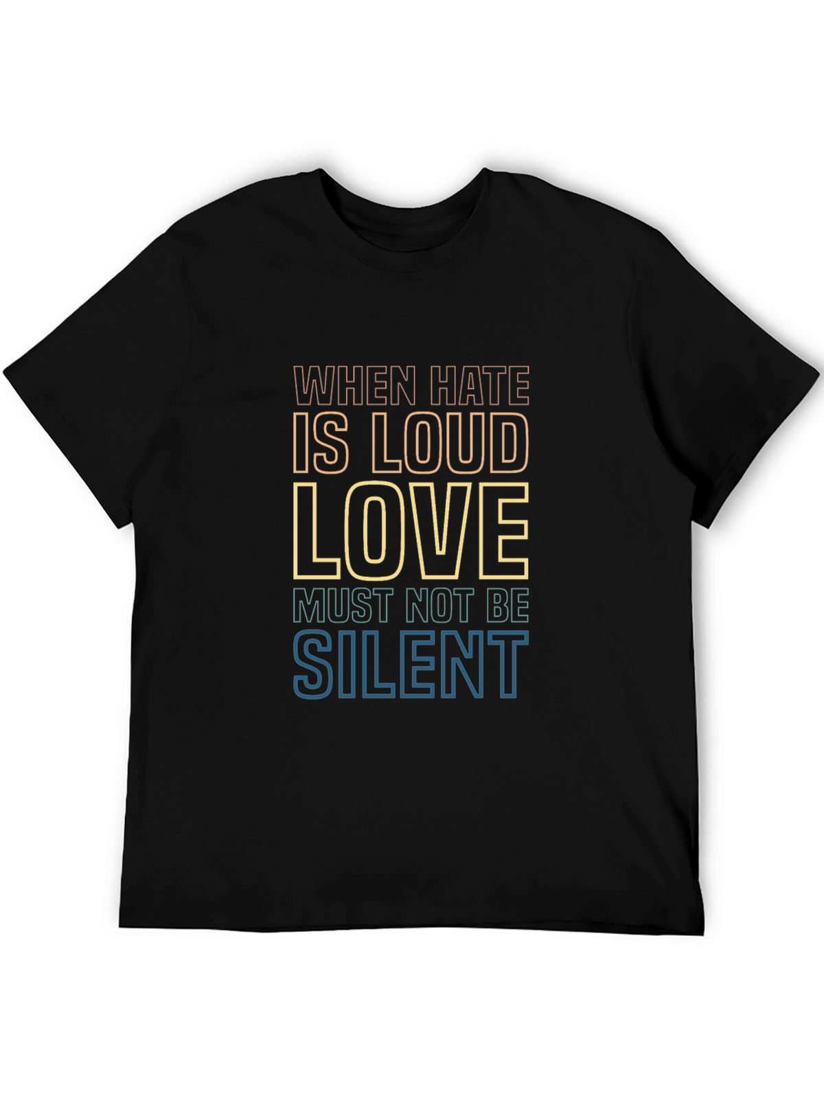 Love Must Not Be Silent Graphic Tee