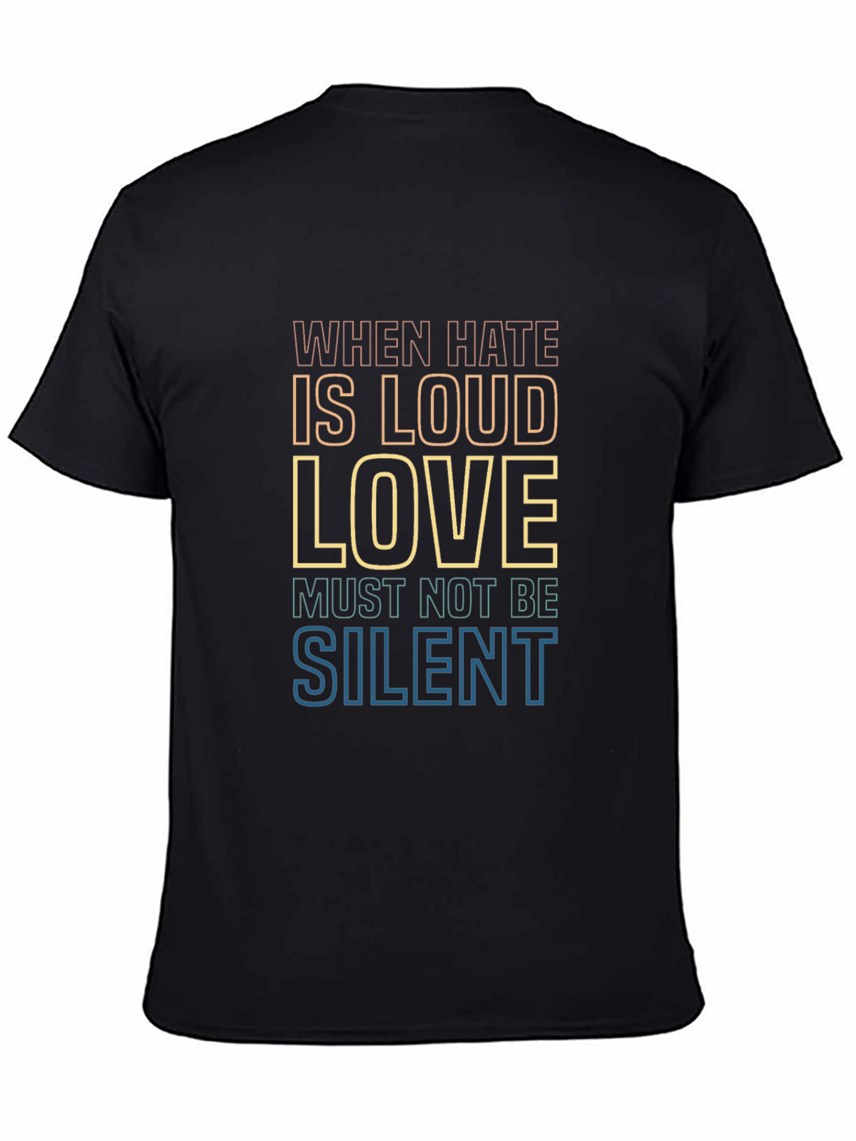 Love Must Not Be Silent Graphic Tee