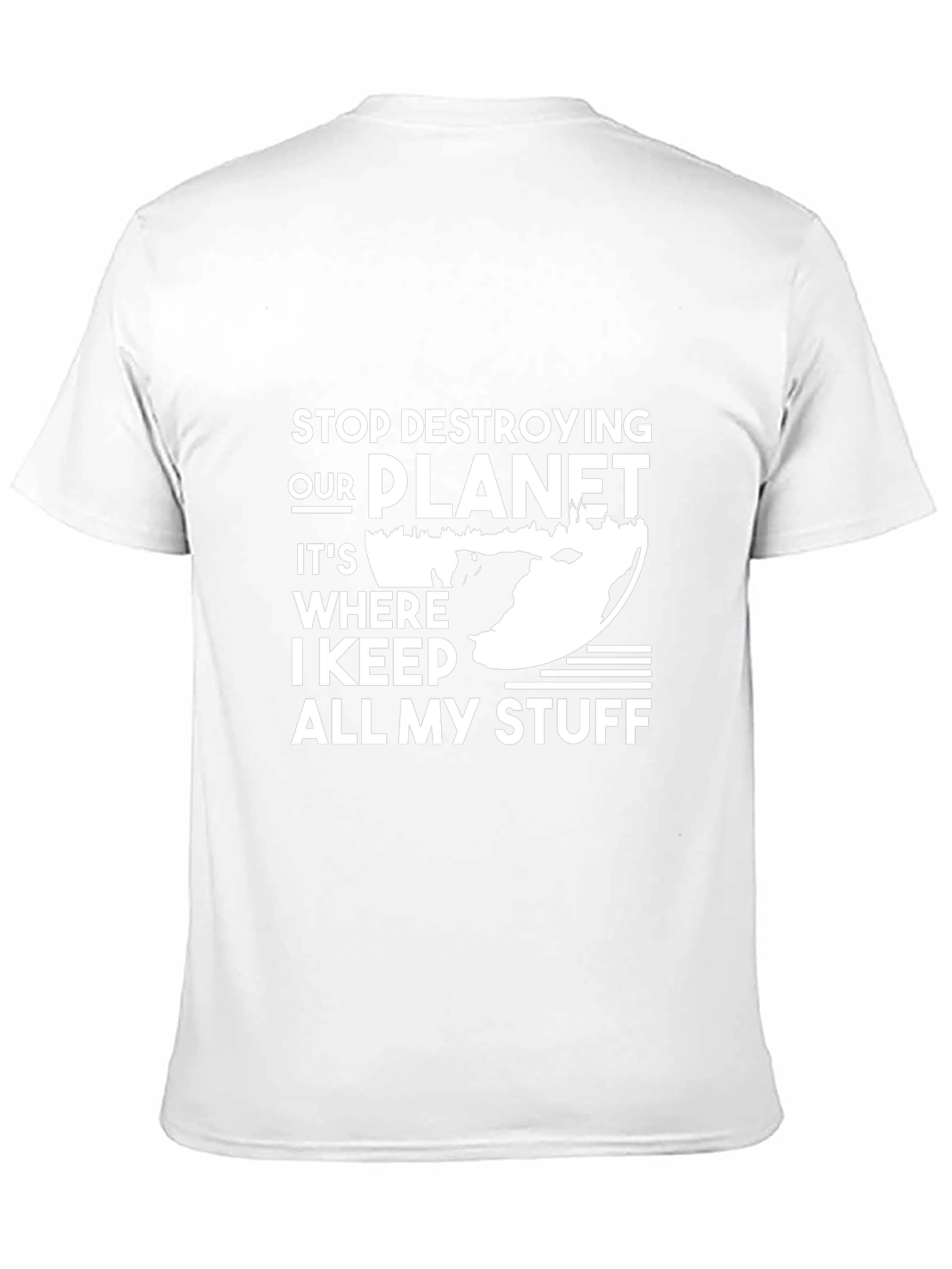 Stop Destroying Our Planet Graphic Tee