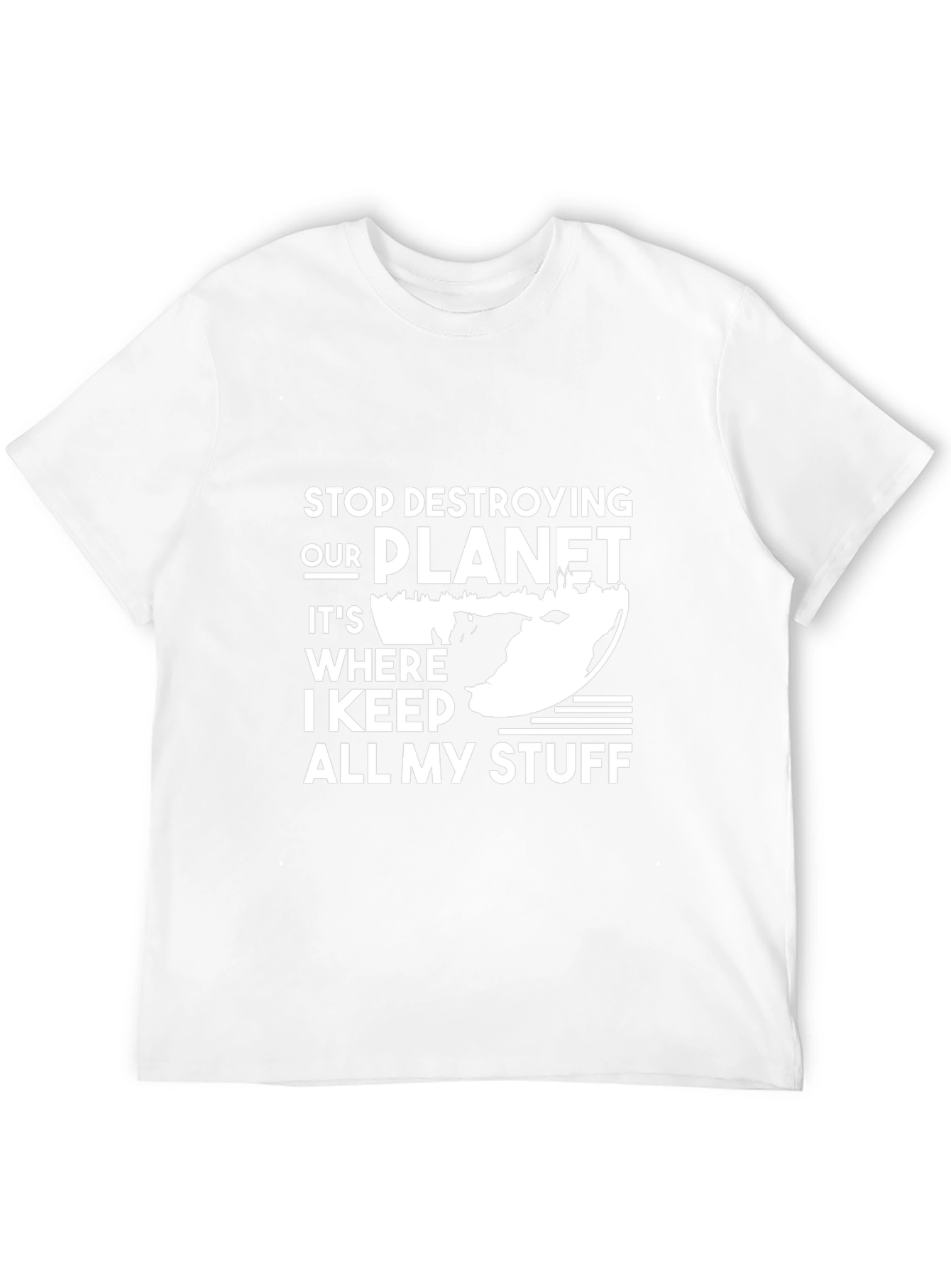 Stop Destroying Our Planet Graphic Tee