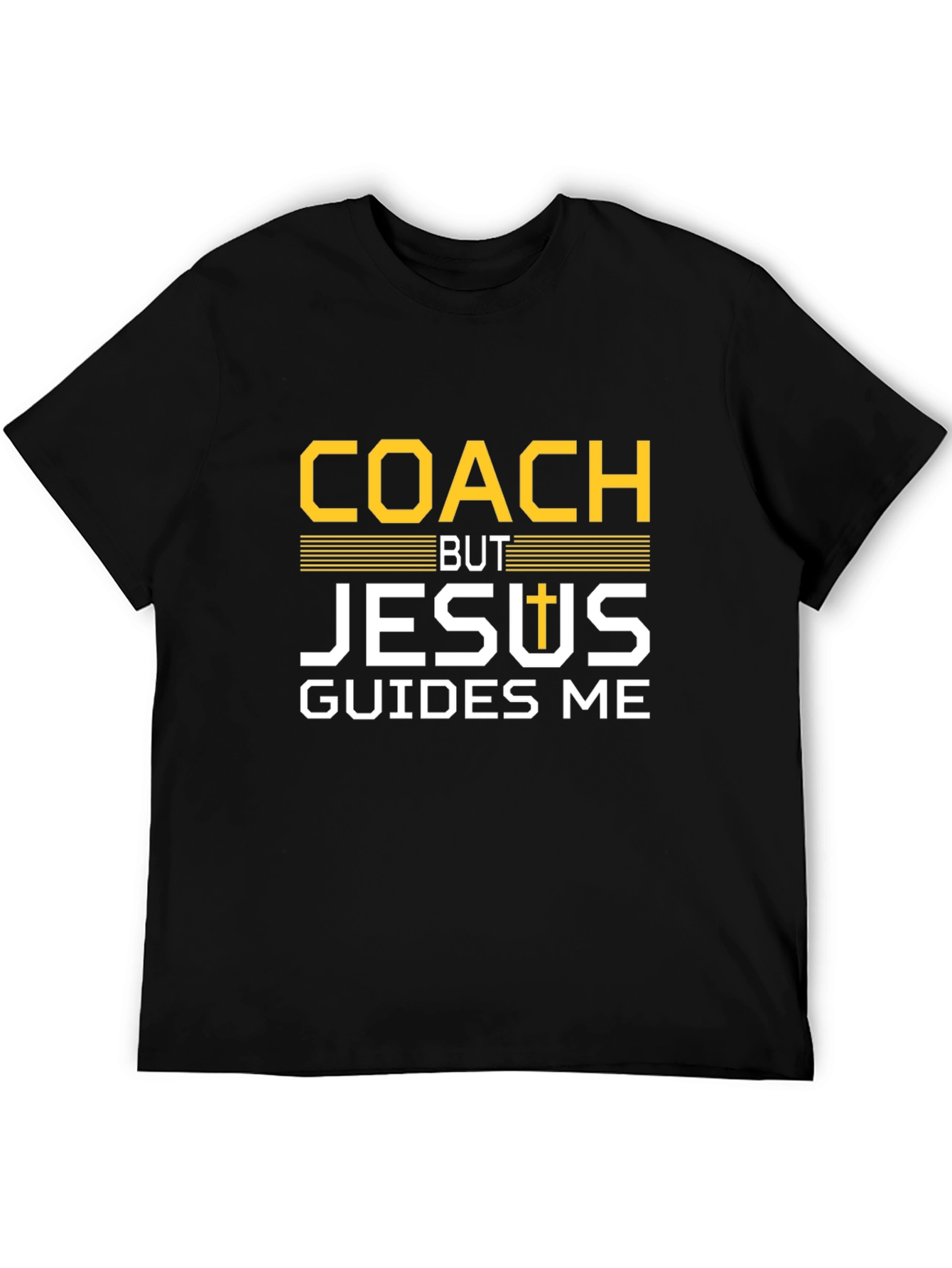 Coach But Jesus Guides Me T-Shirt