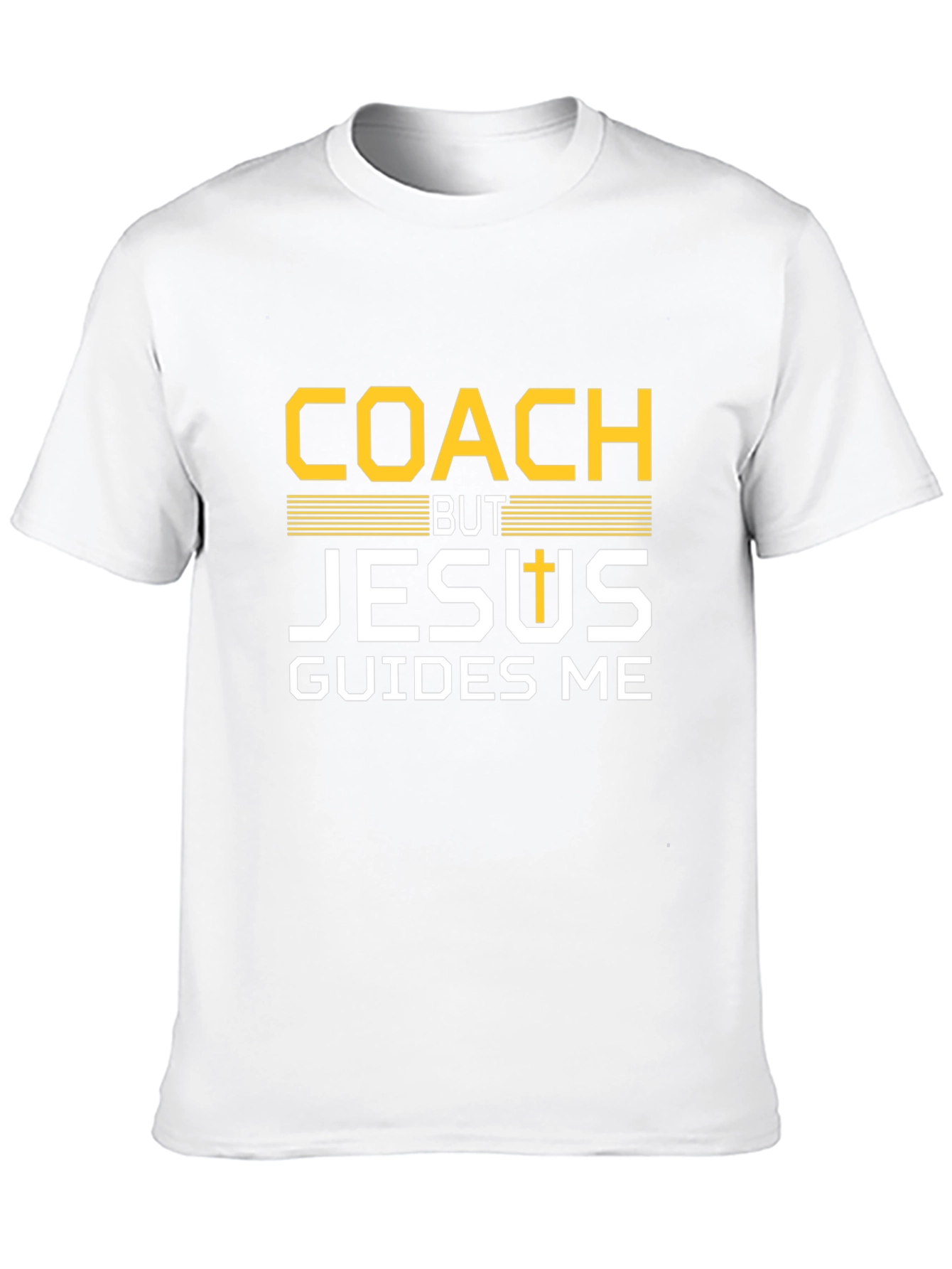 Coach But Jesus Guides Me T-Shirt