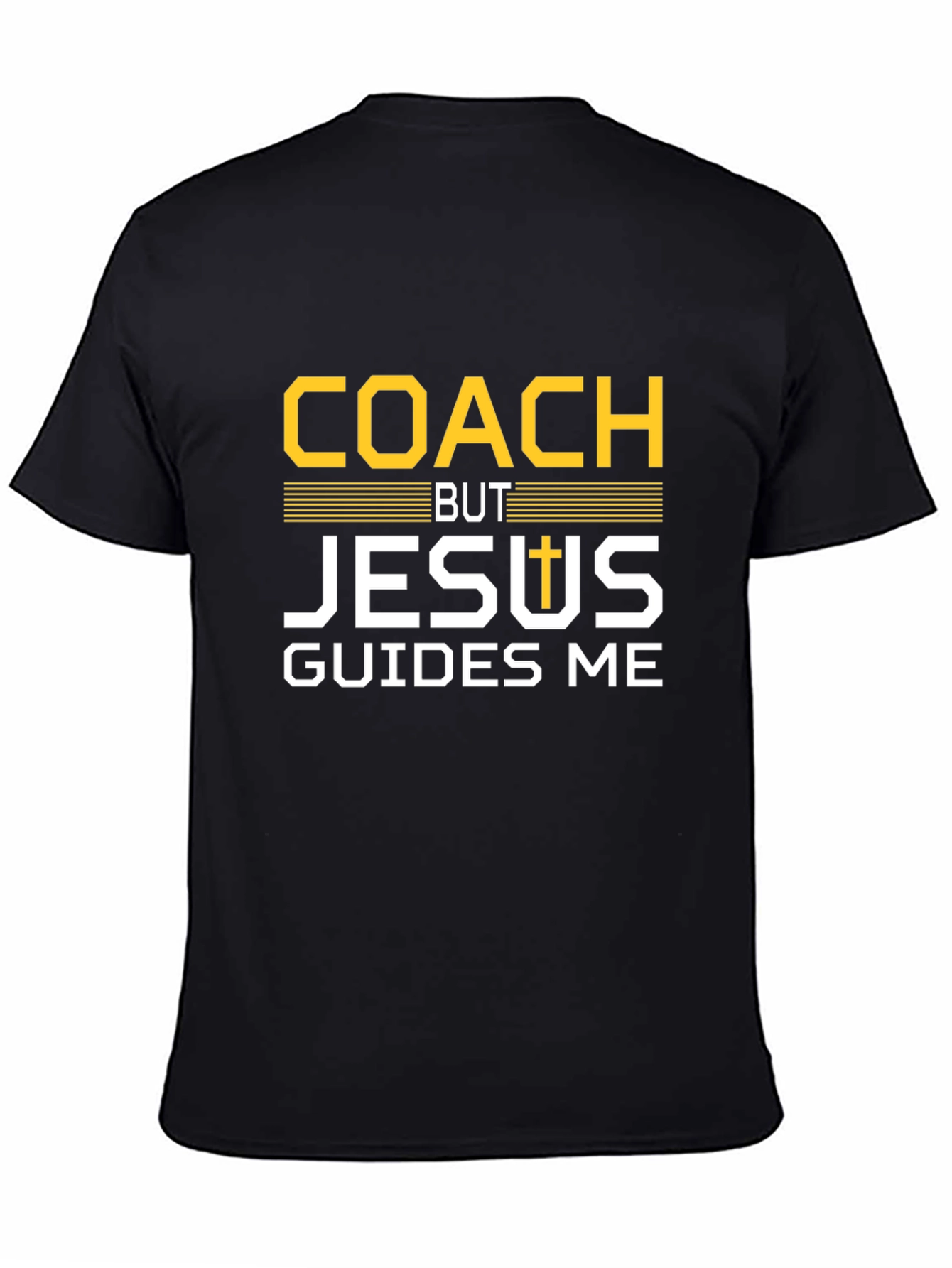Coach But Jesus Guides Me T-Shirt