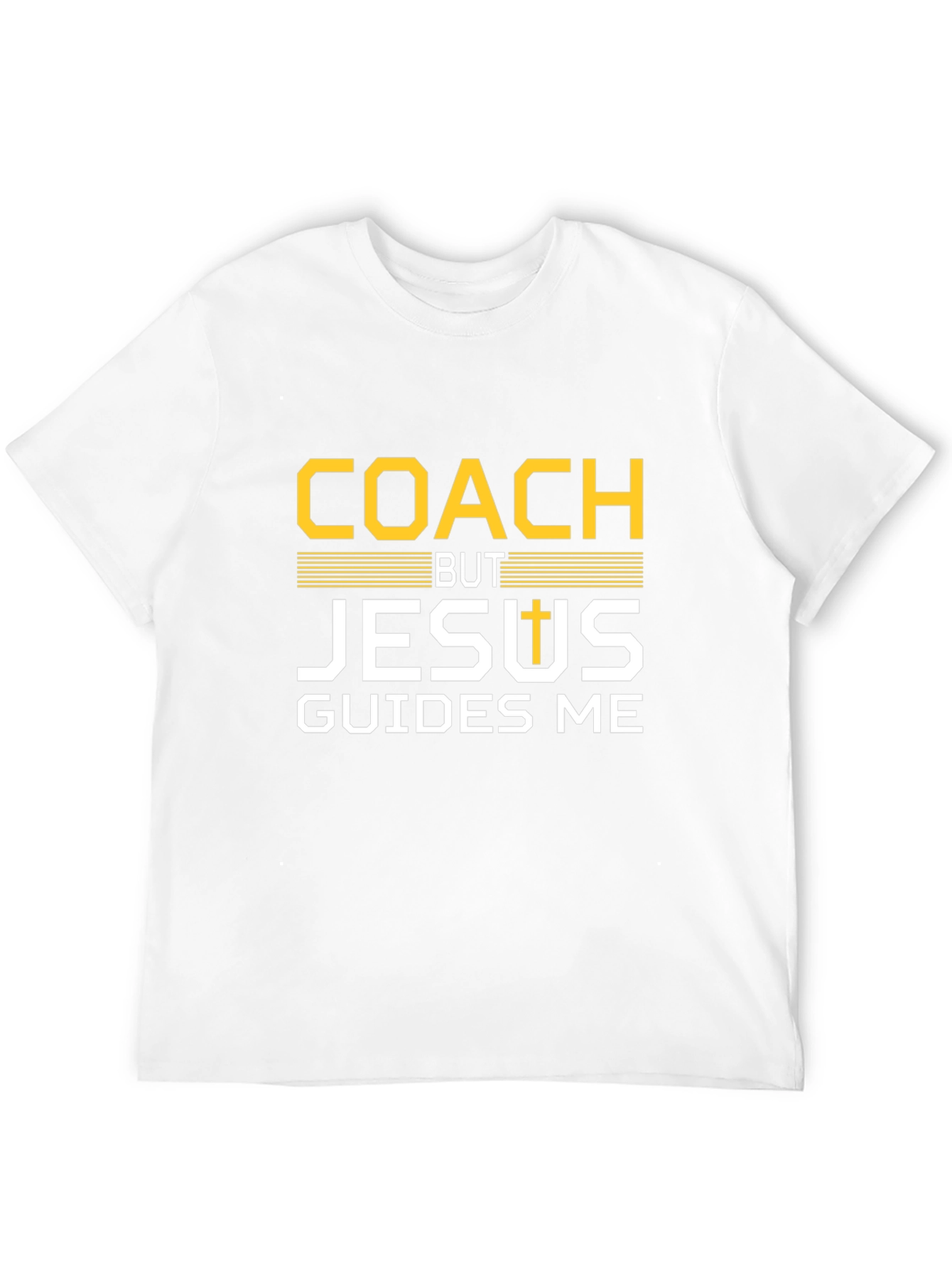 Coach But Jesus Guides Me T-Shirt