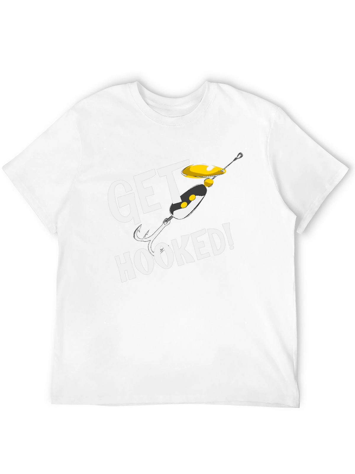 Get Hooked Fishing T-Shirt - Angler Gift