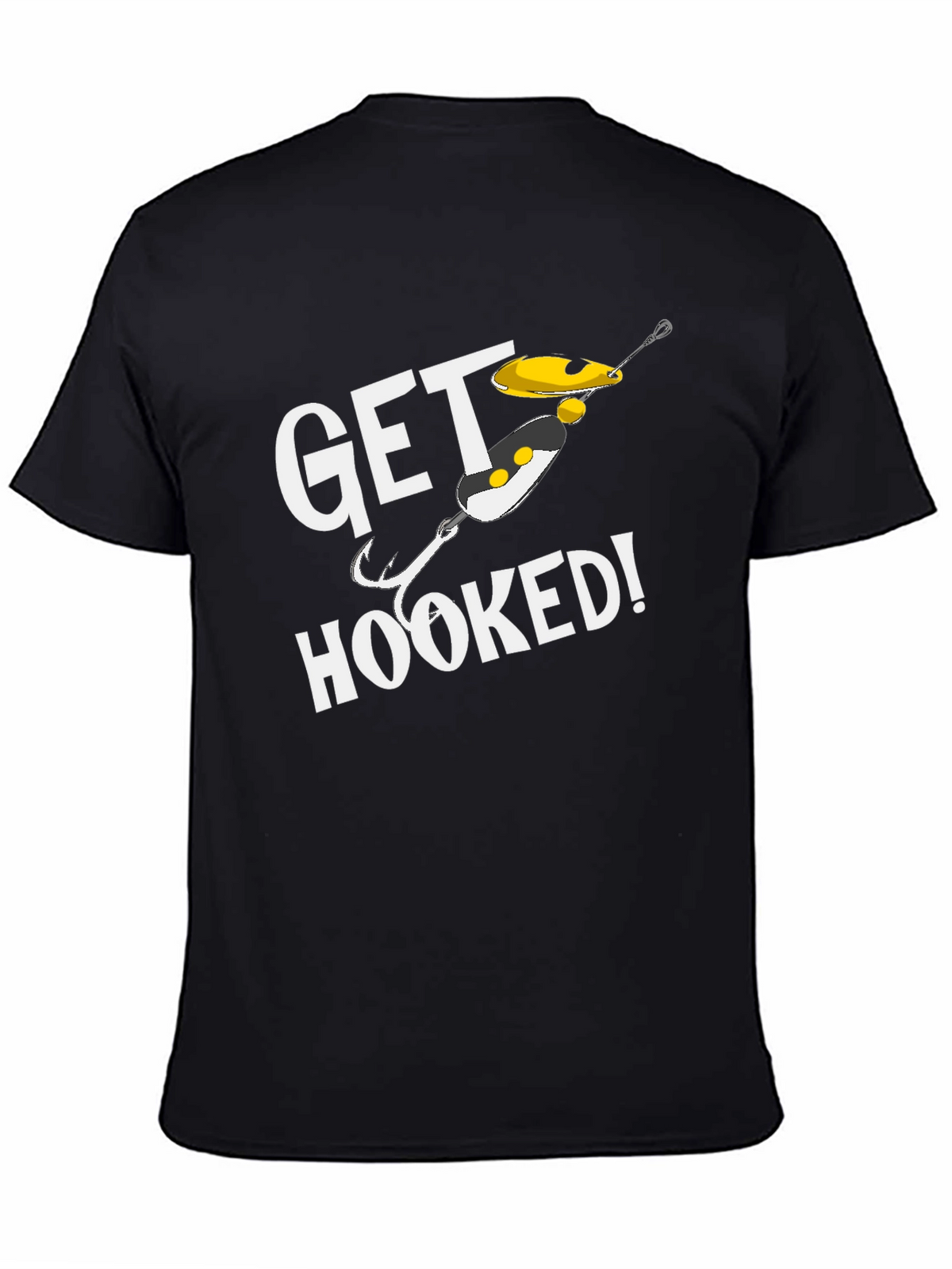 Get Hooked Fishing T-Shirt - Angler Gift