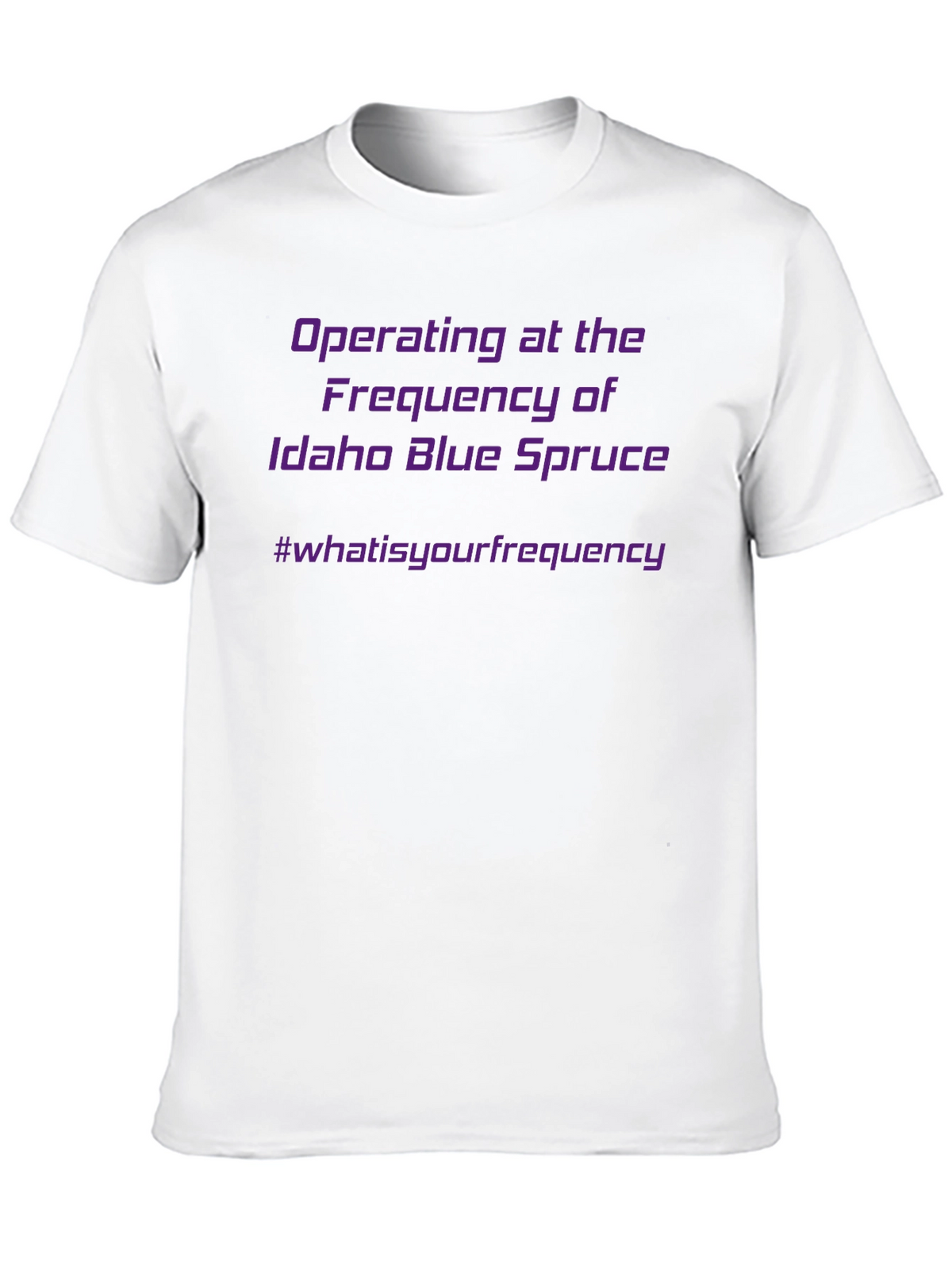 Idaho Blue Spruce Frequency Graphic T-Shirt