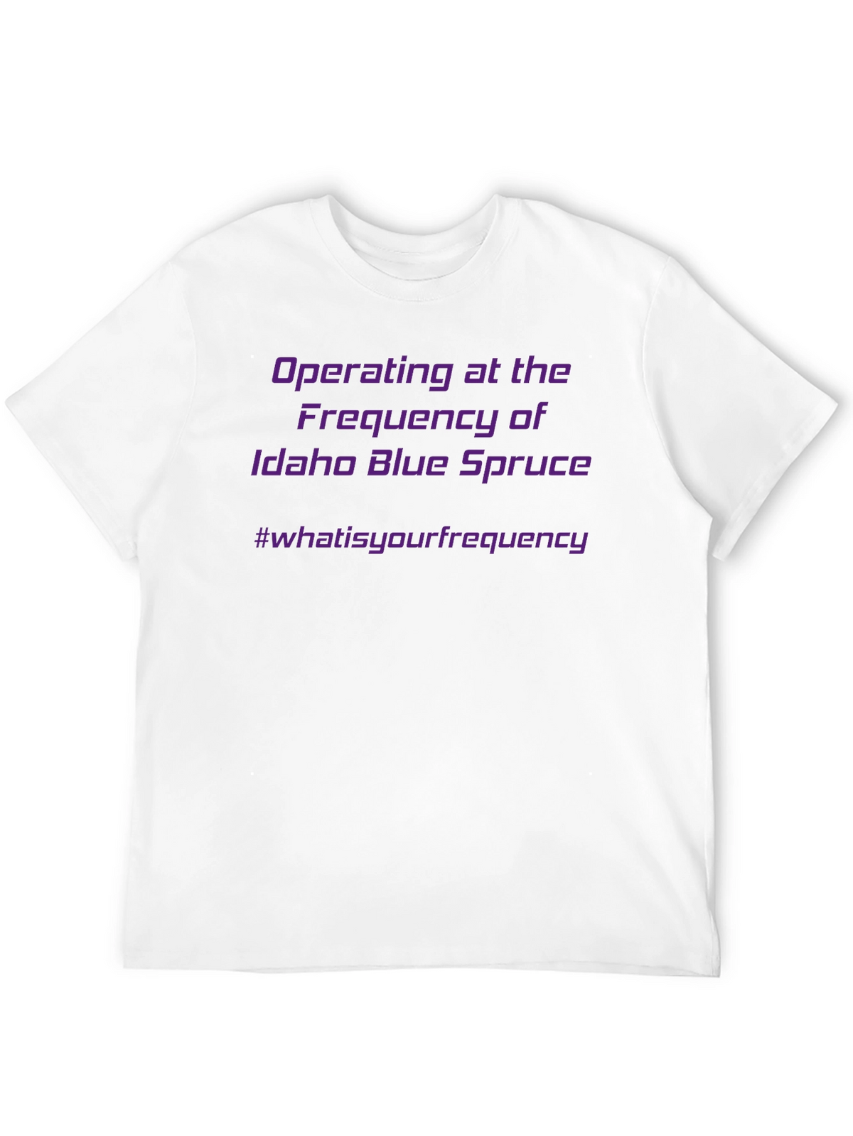 Idaho Blue Spruce Frequency Graphic T-Shirt