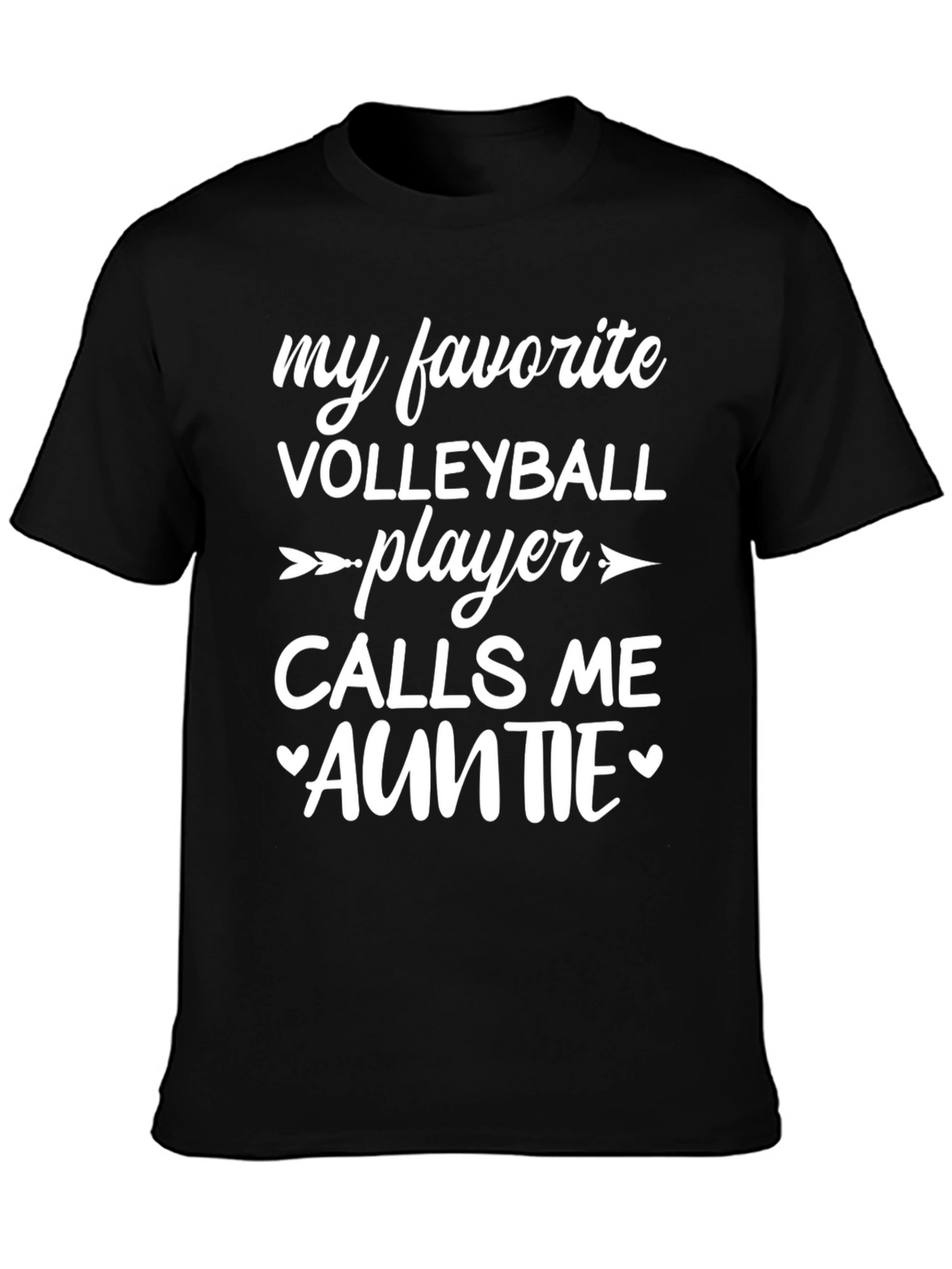 My Favorite Volleyball Player Auntie T-Shirt
