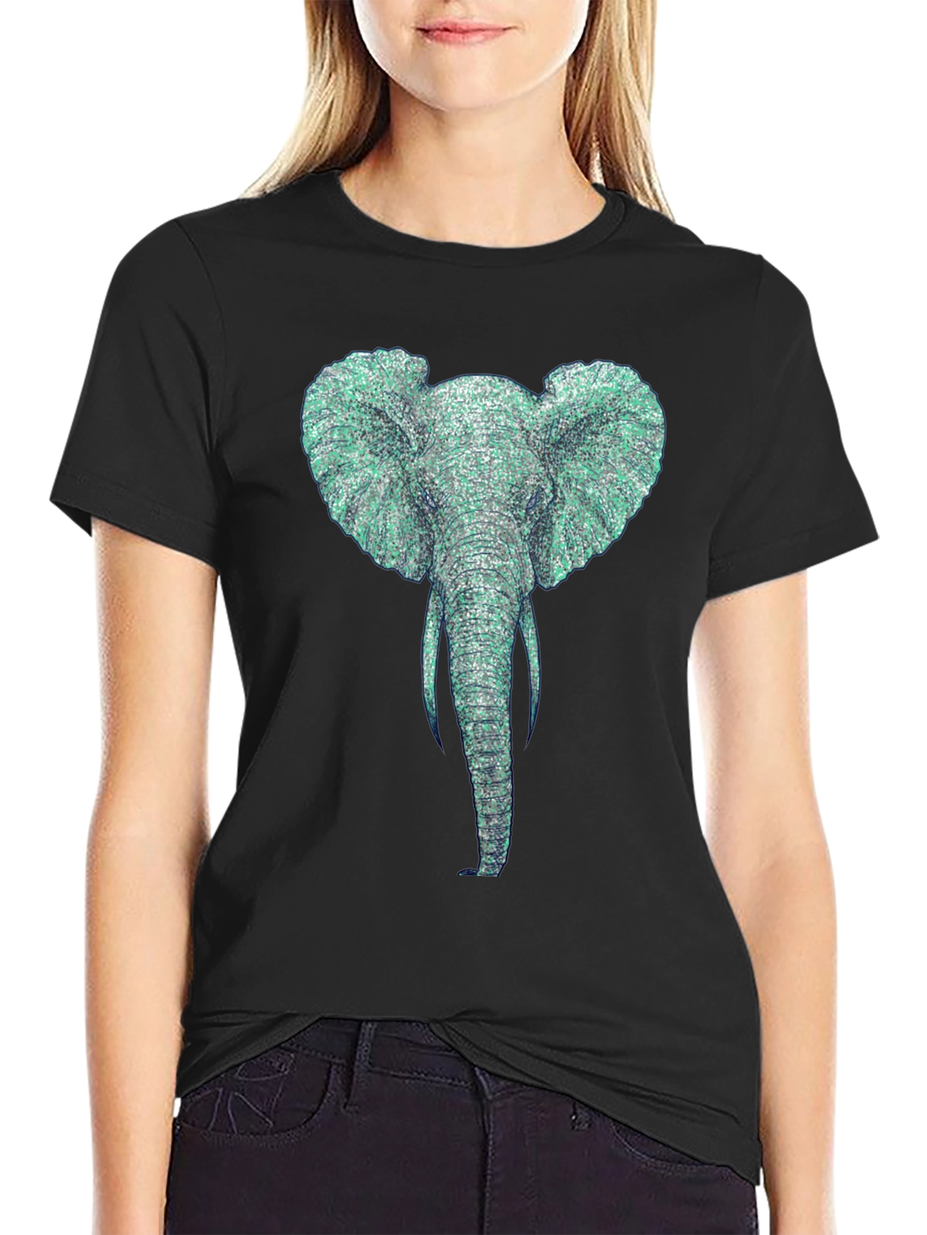 Elephant Graphic T-Shirt - Unique Design