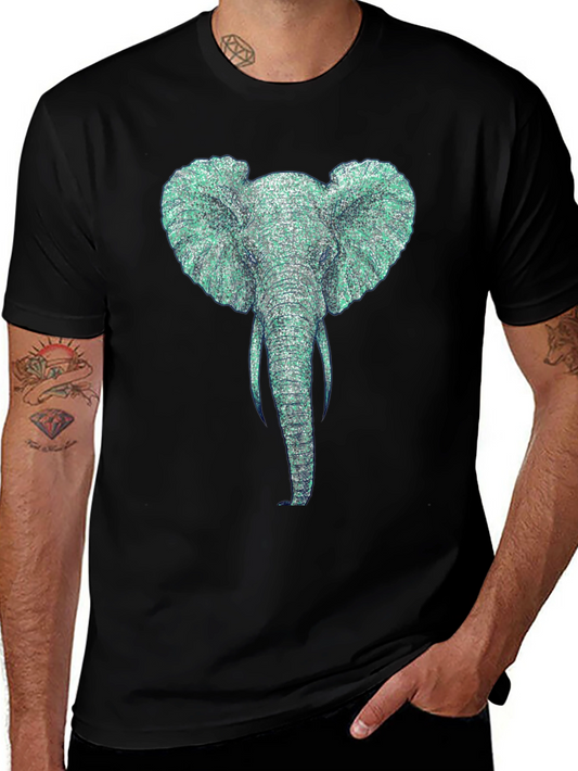 Elephant Graphic T-Shirt - Unique Design
