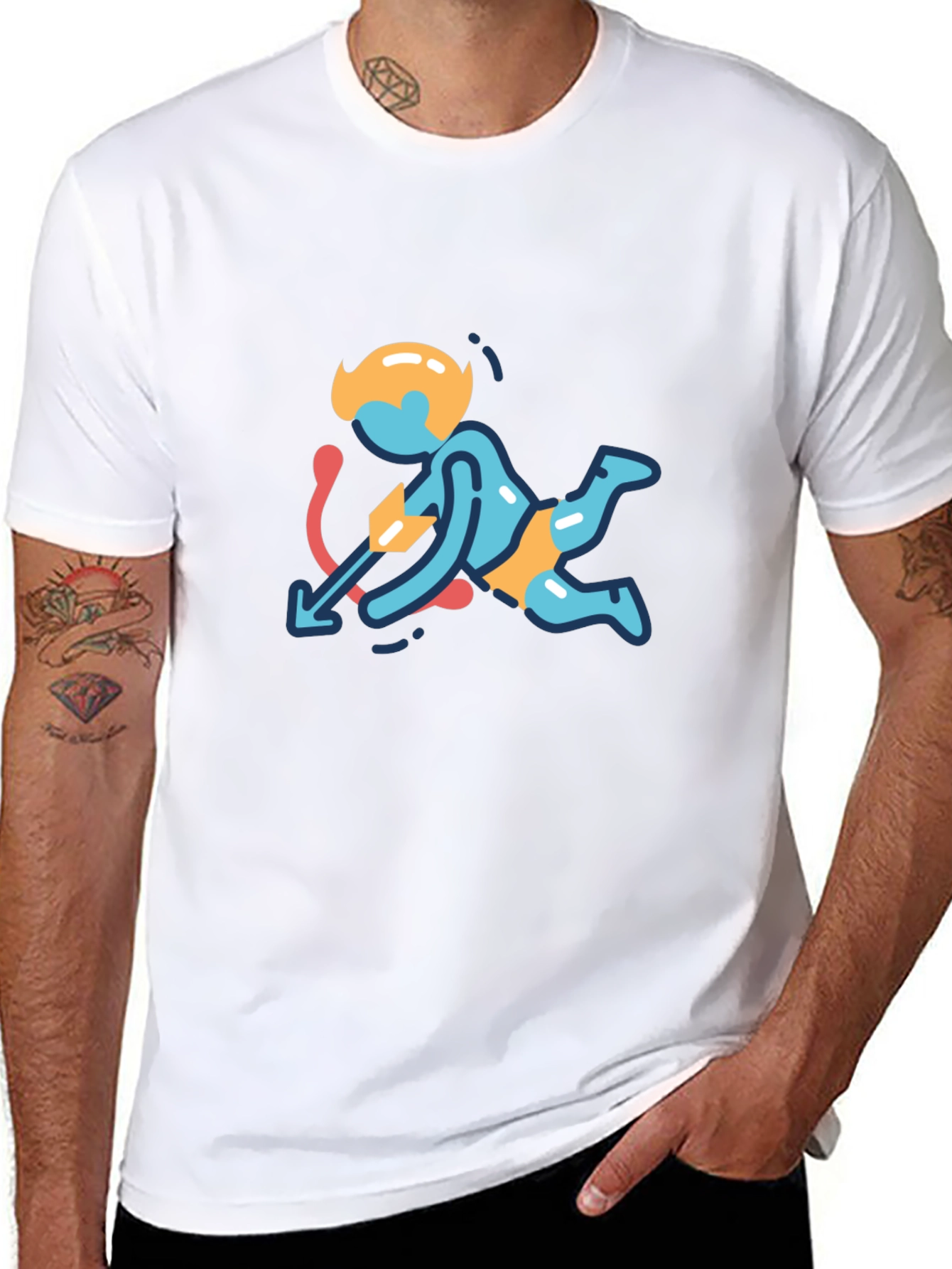 Cupid T-Shirt: Love Arrow Design