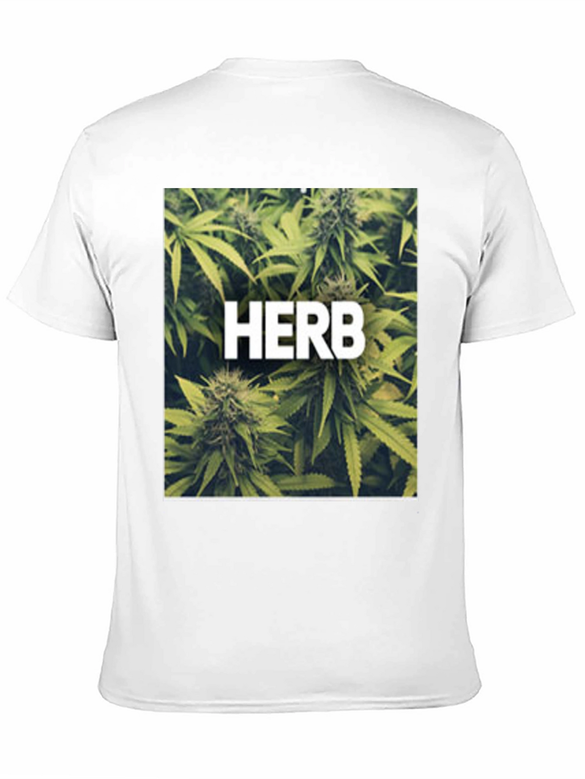 Herb Graphic Black T-Shirt