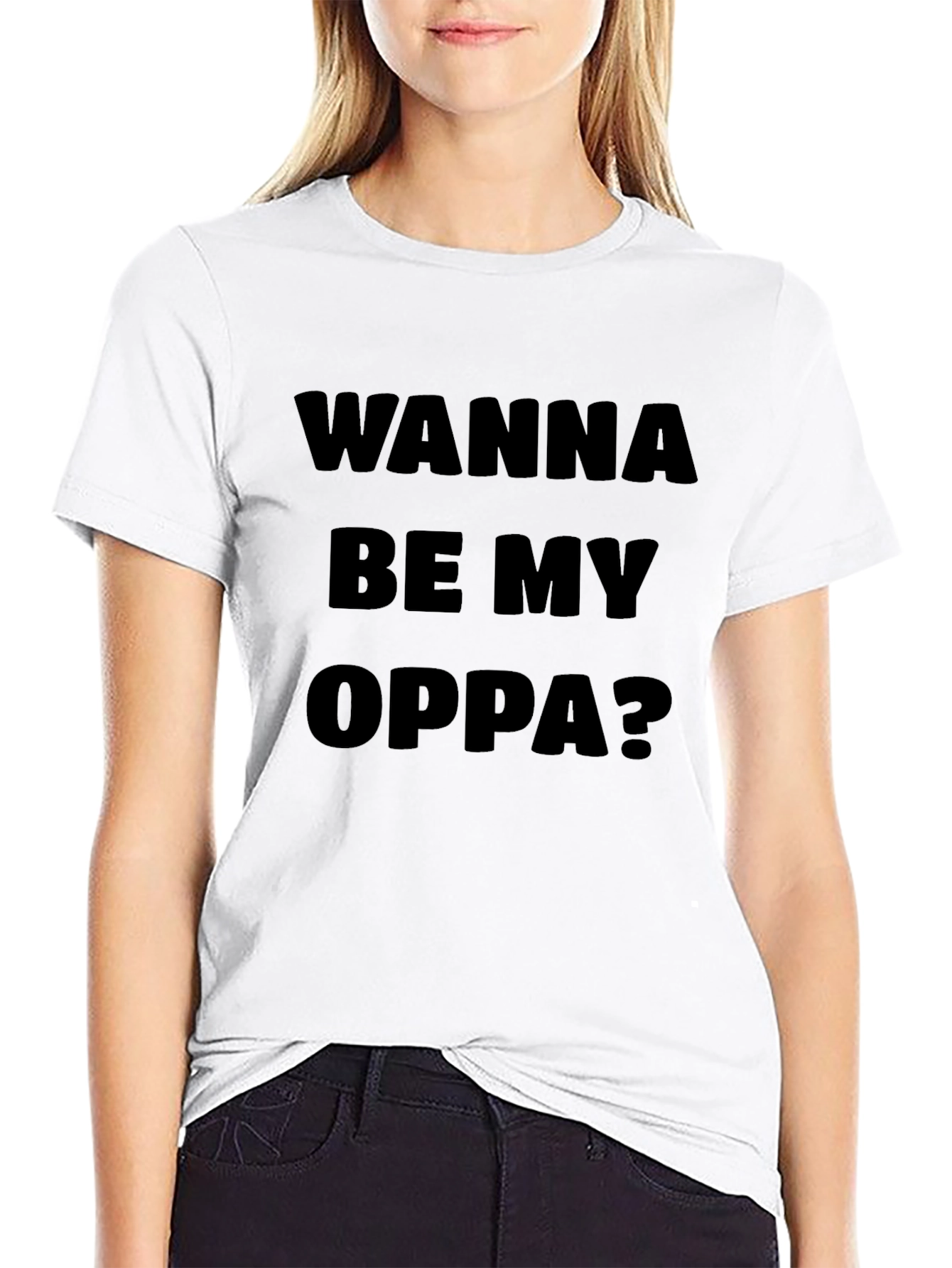 Wanna Be My Oppa? Graphic T-Shirt