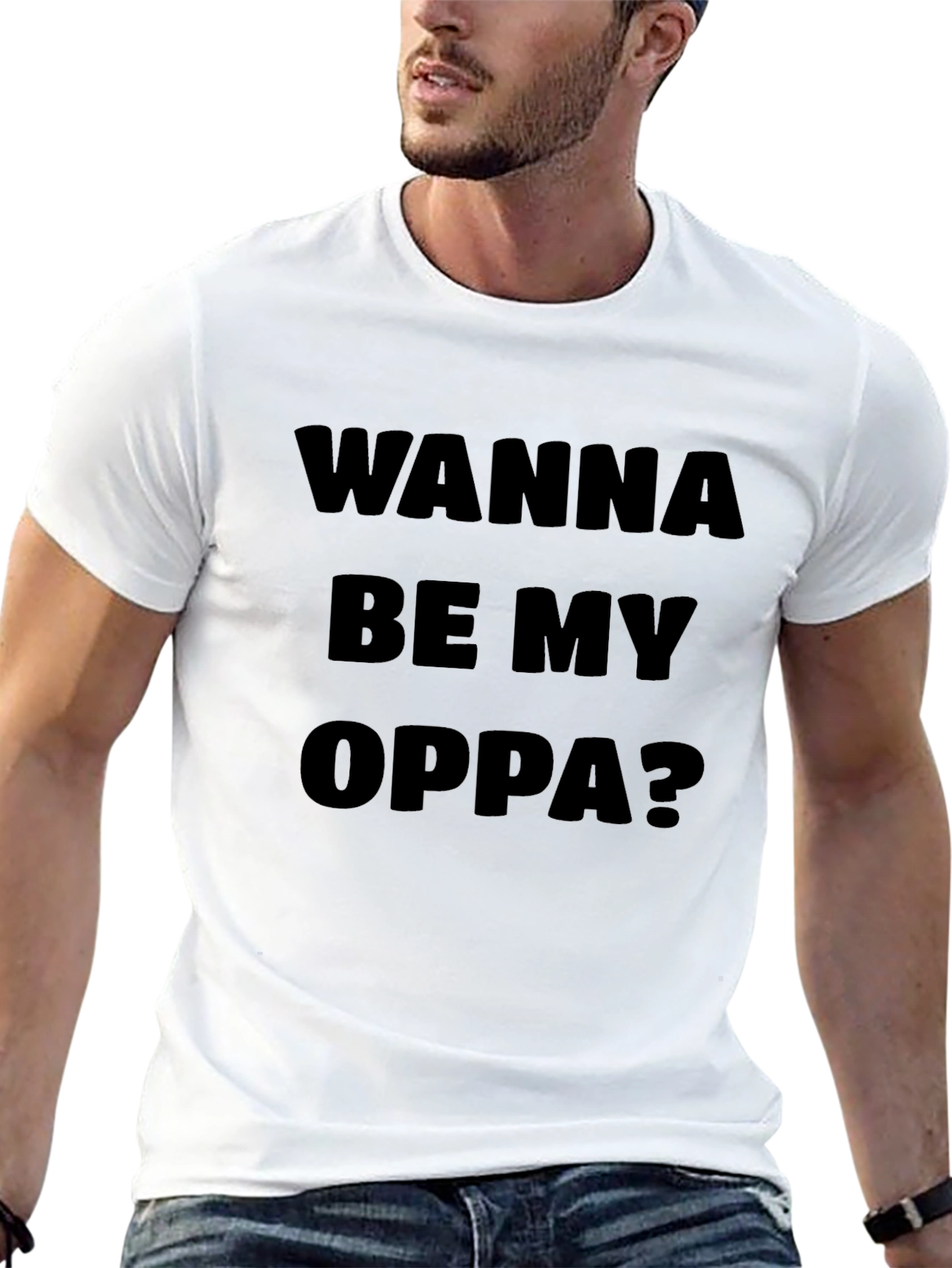 Wanna Be My Oppa? Graphic T-Shirt