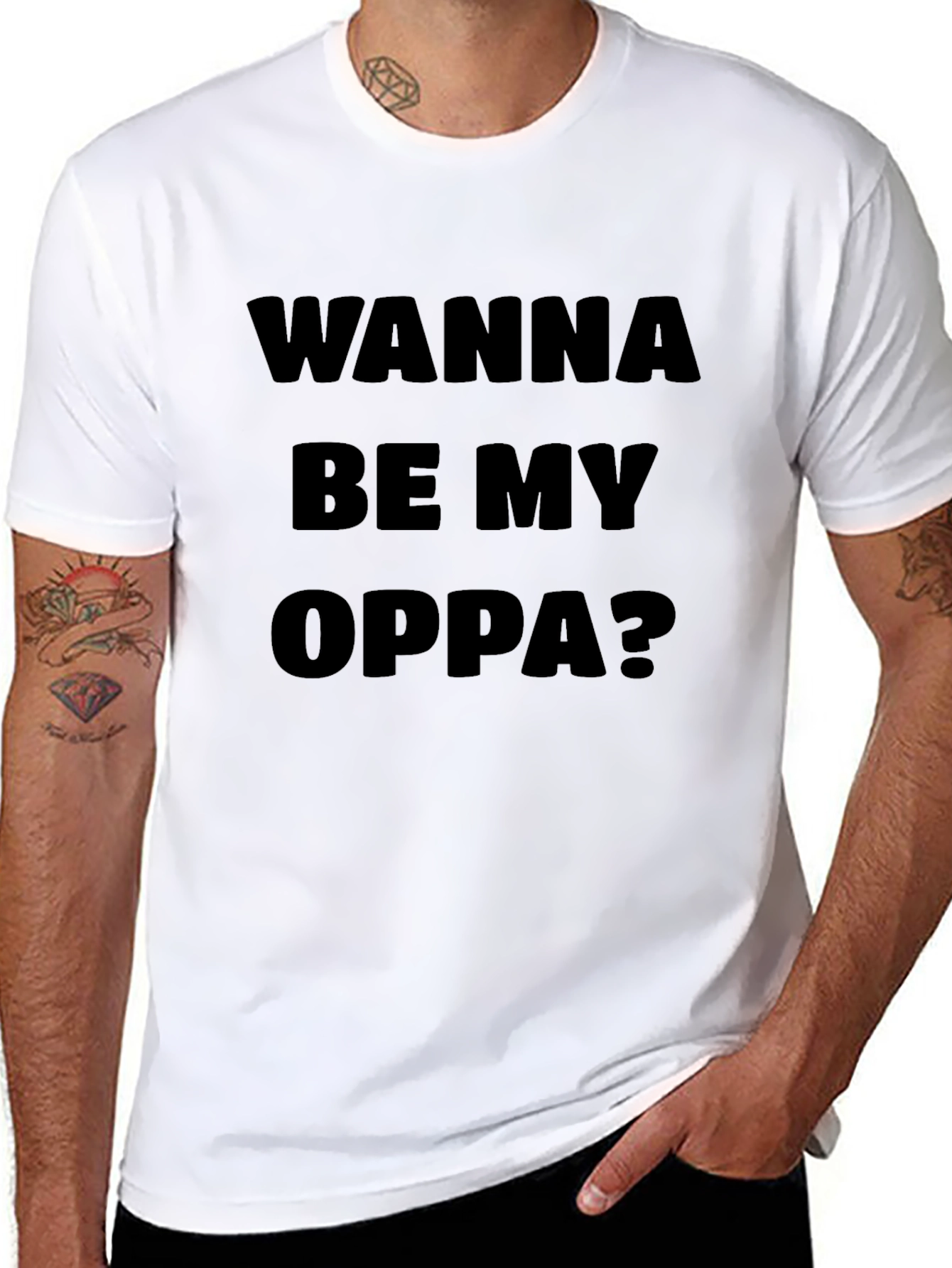 Wanna Be My Oppa? Graphic T-Shirt