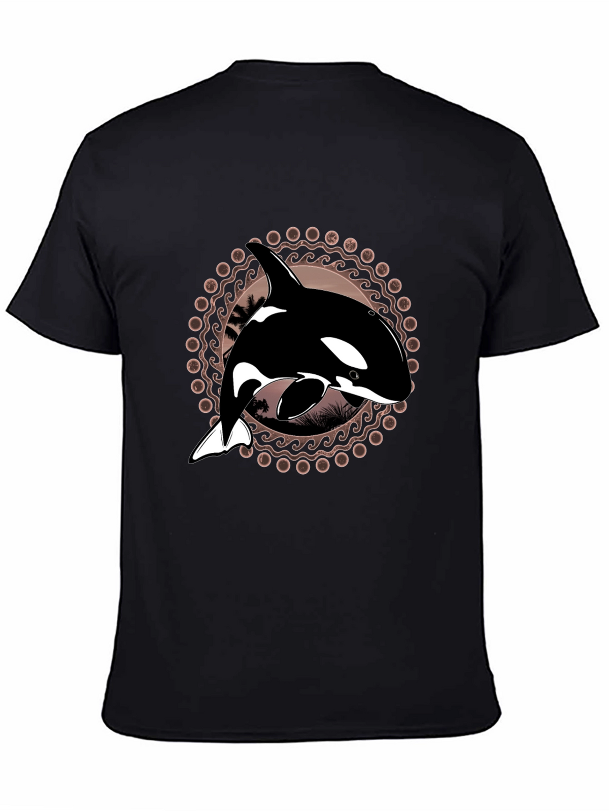 Orca Graphic Tee - Circular Design