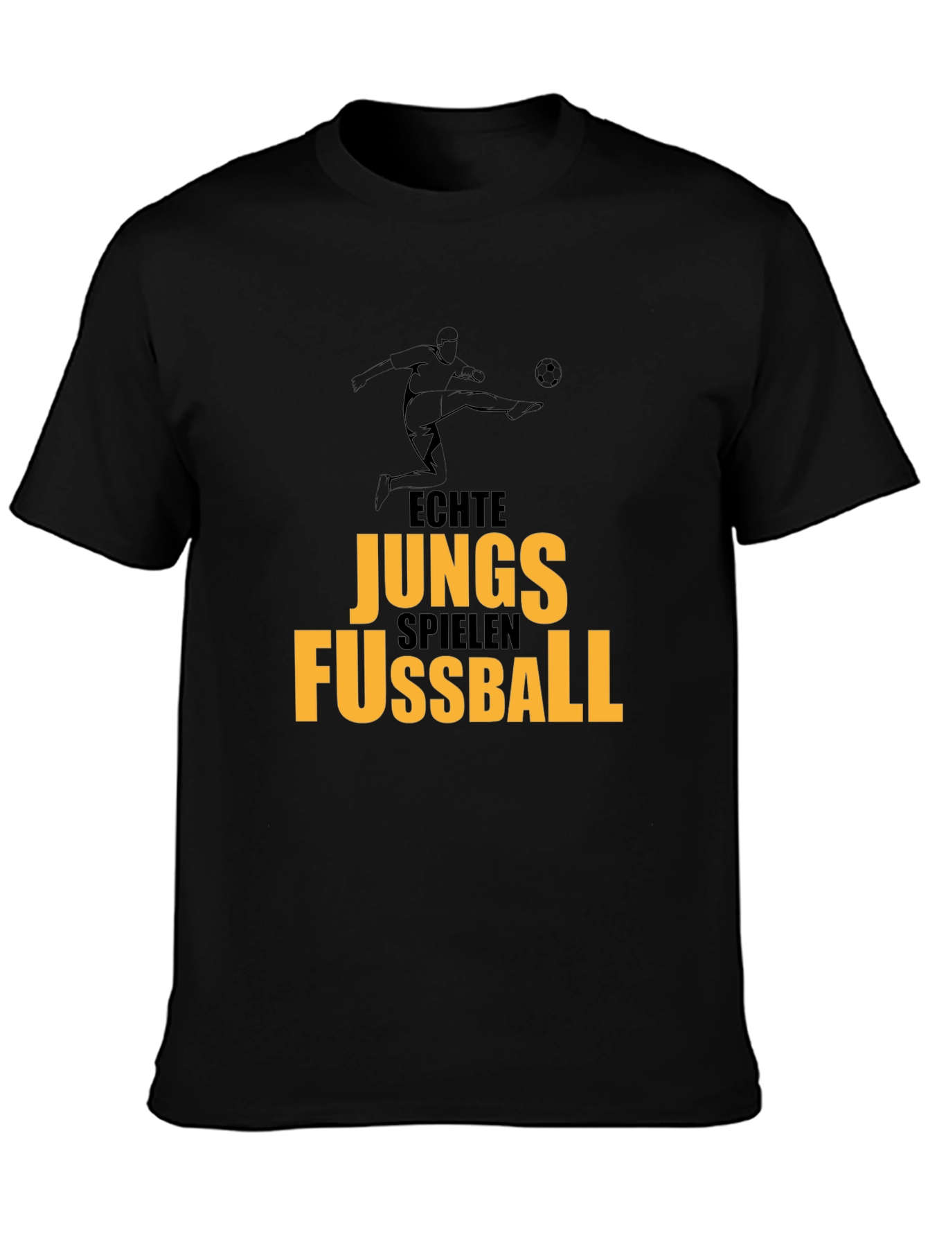 Echte Jungs Football Graphic Tee