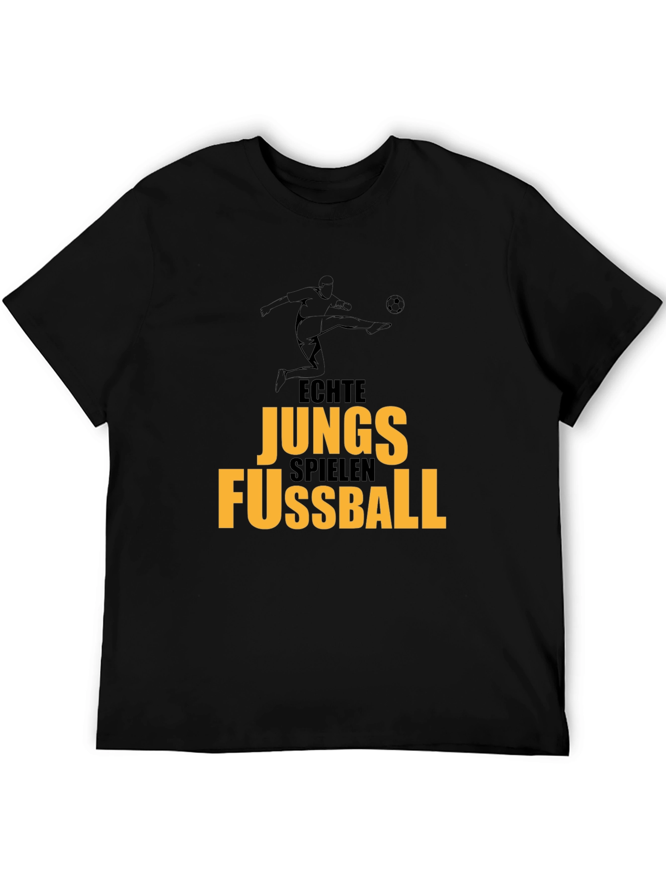 Echte Jungs Football Graphic Tee