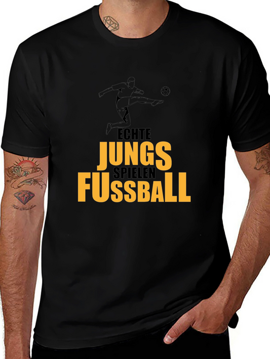 Echte Jungs Football Graphic Tee