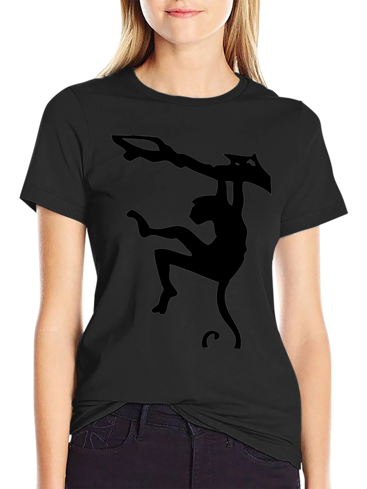 Monkeying Around T-Shirt - Black Graphic Tee