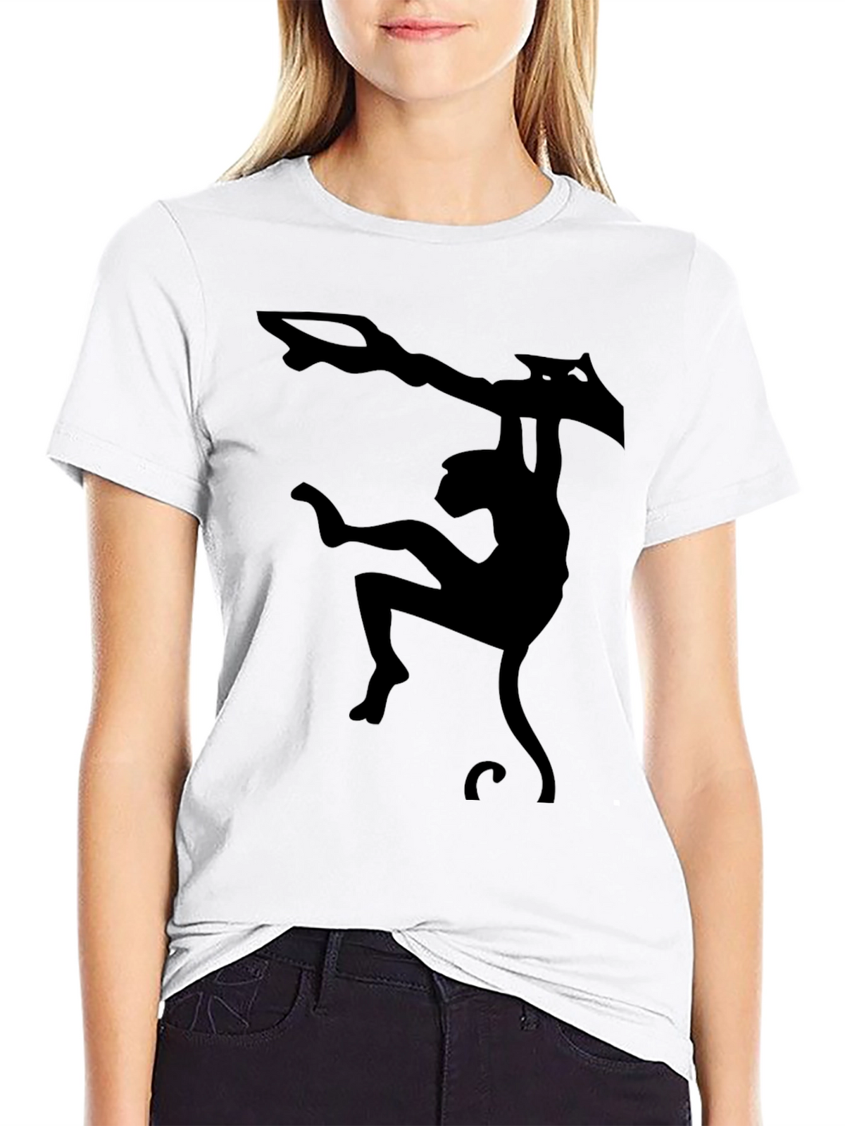 Monkeying Around T-Shirt - Black Graphic Tee
