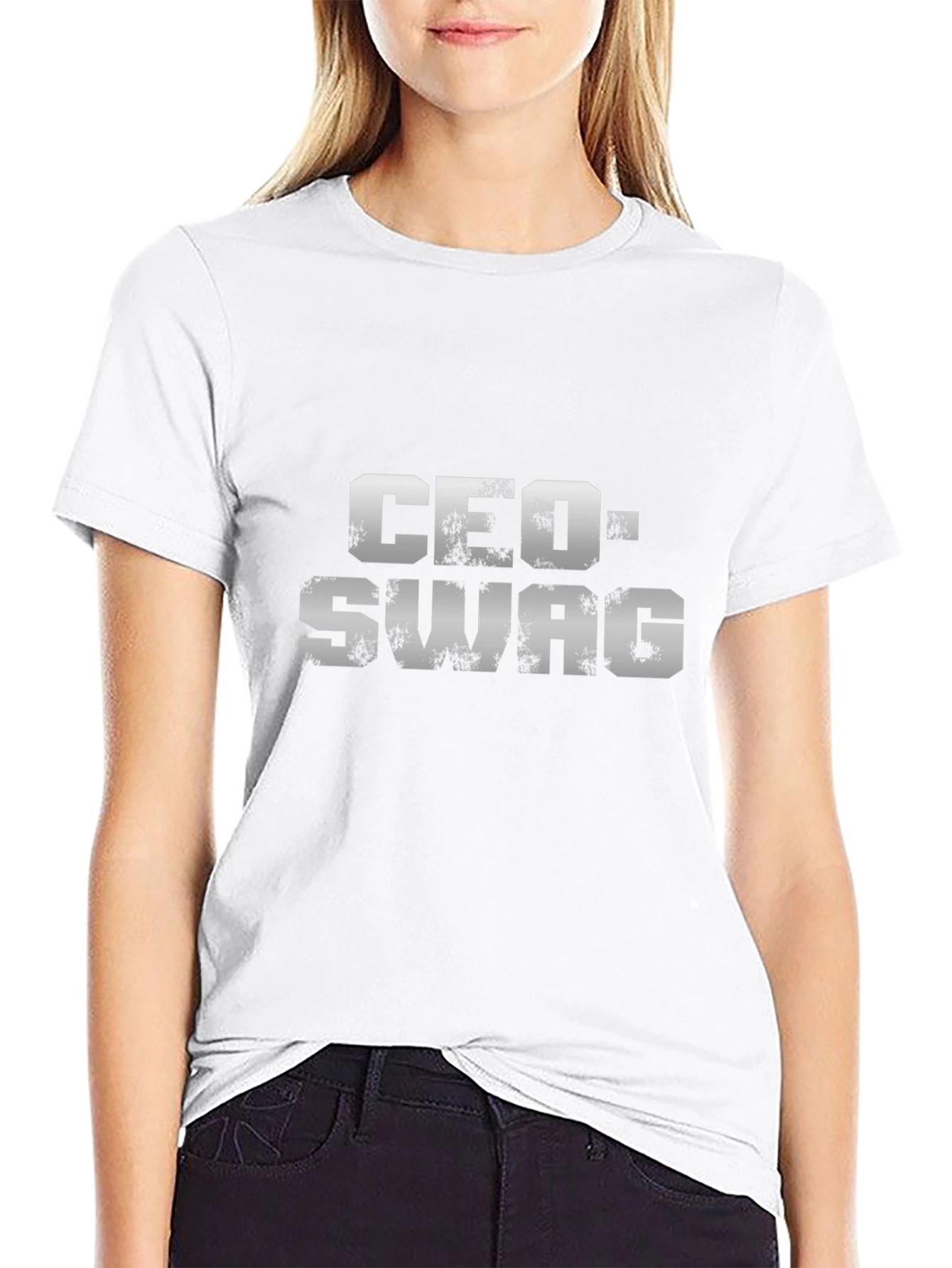 CEO Swag Graphic Tee - Black