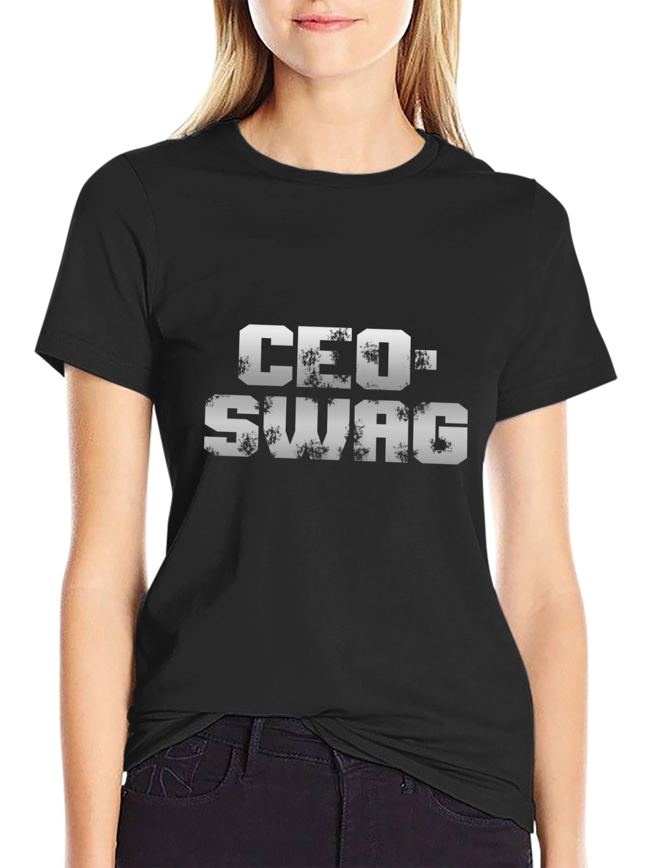 CEO Swag Graphic Tee - Black