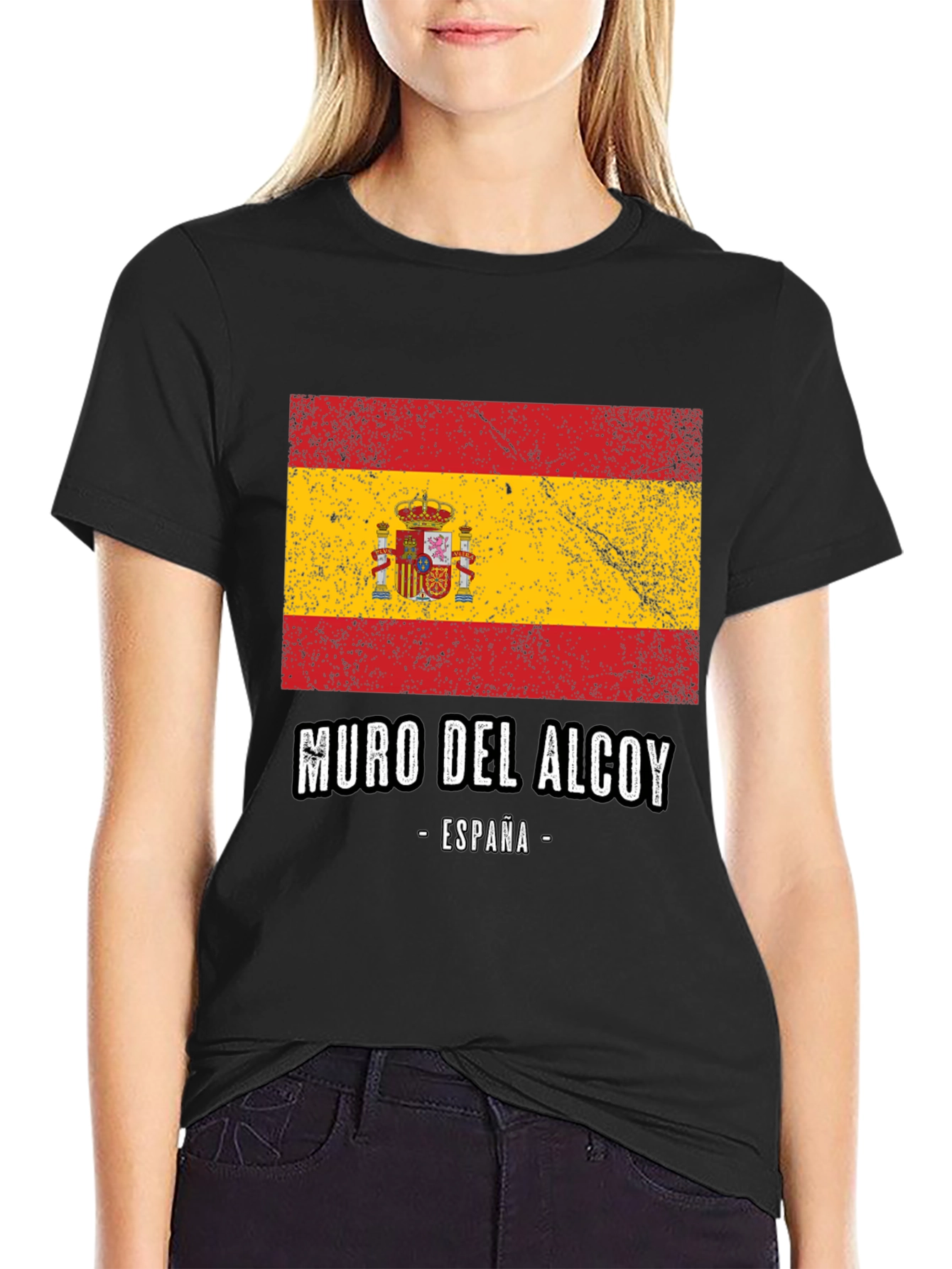 Spain Flag Muro del Alcoy T-Shirt - España Pride