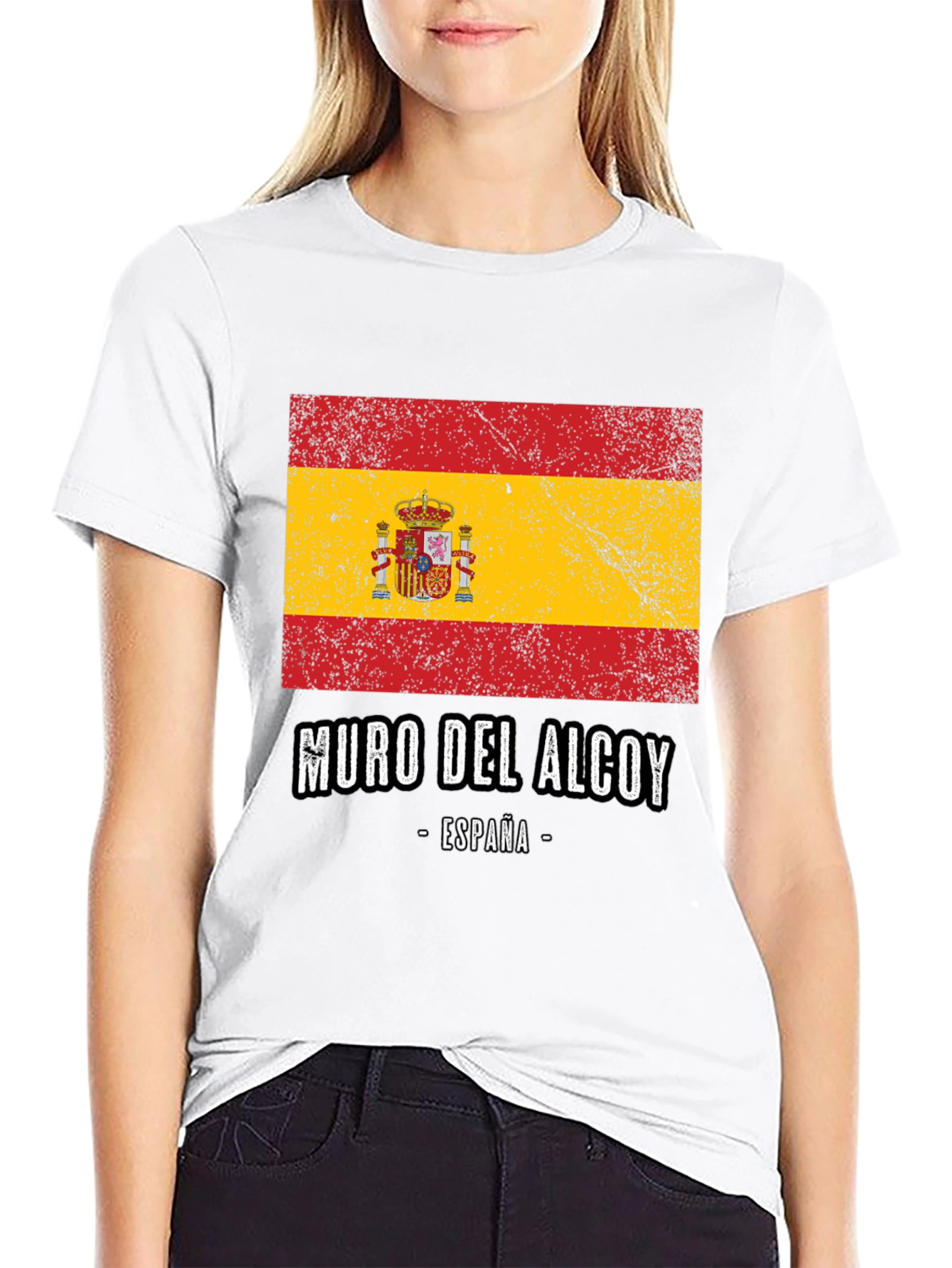 Spain Flag Muro del Alcoy T-Shirt - España Pride