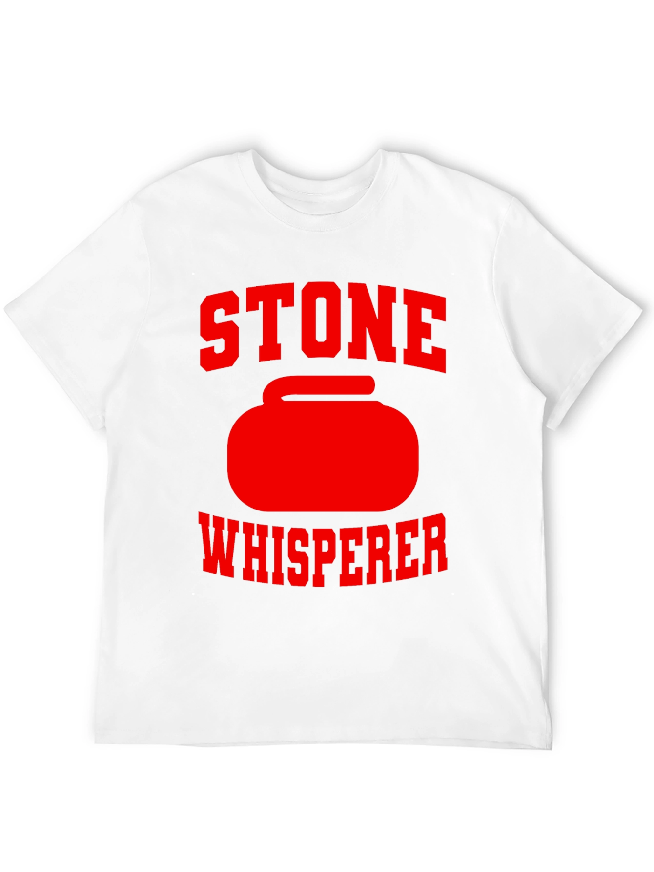 Stone Whisperer Curling T-Shirt - Black