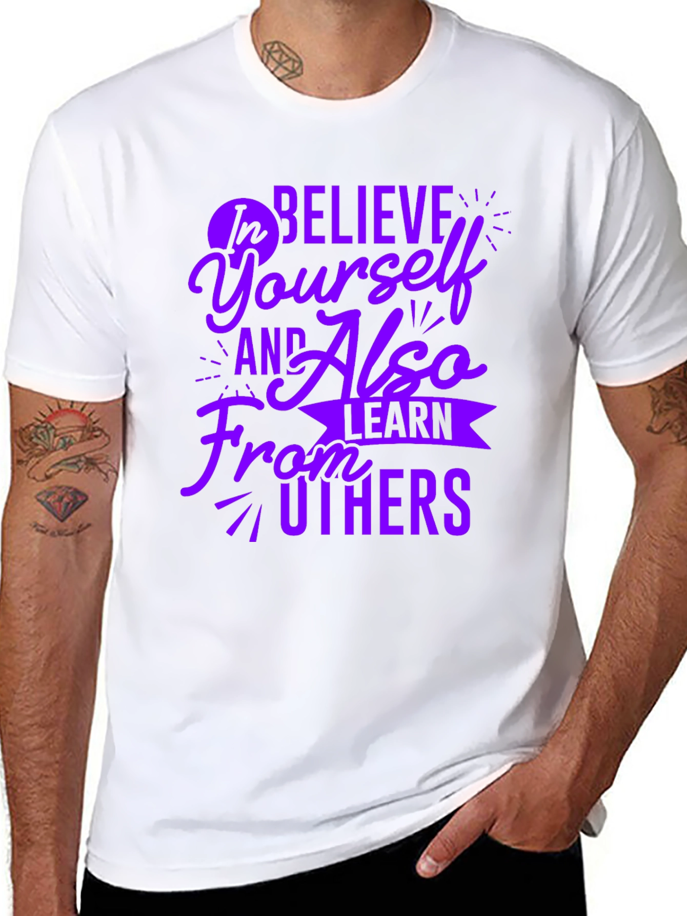 Believe In Yourself Motivational T-Shirt