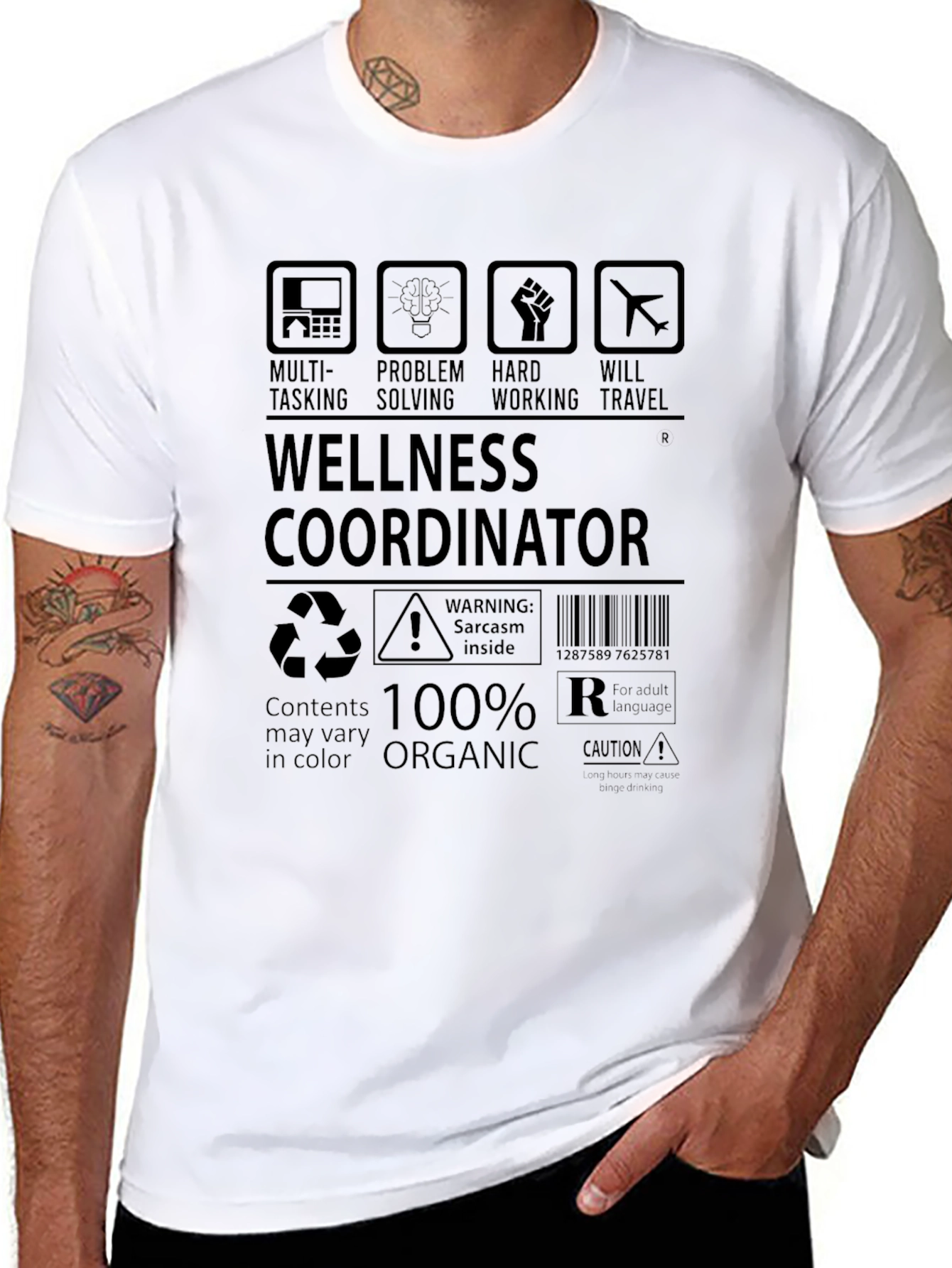 Wellness Coordinator 100% Organic T-Shirt