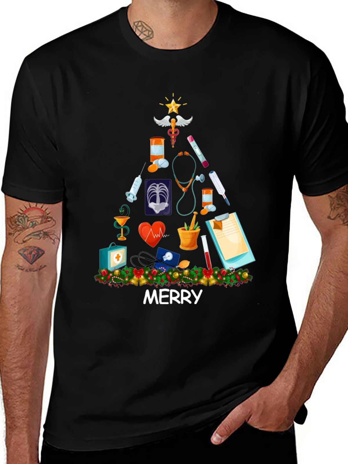 Merry Christmas Medical T-Shirt